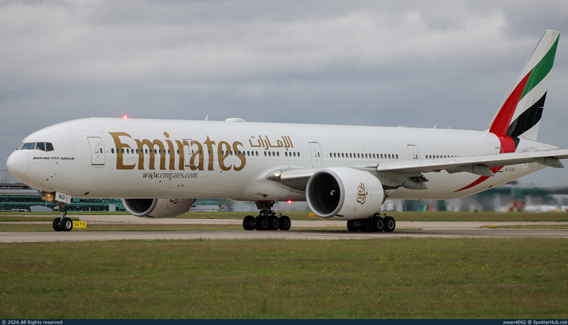 Photo of A6-ENO - Boeing 777-31H(ER) operated by Emirates