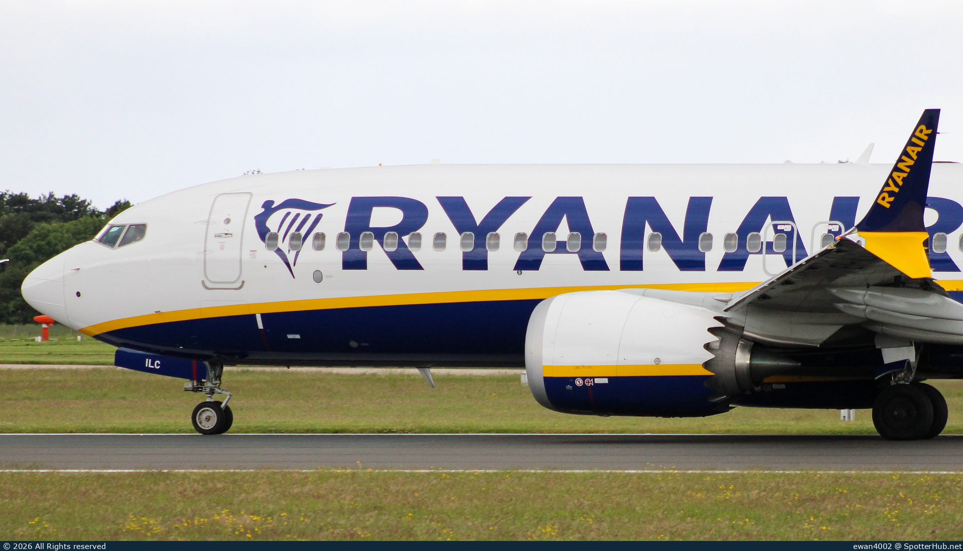 Photo of EI-ILC - Boeing 737 MAX 8-200 operated by Ryanair