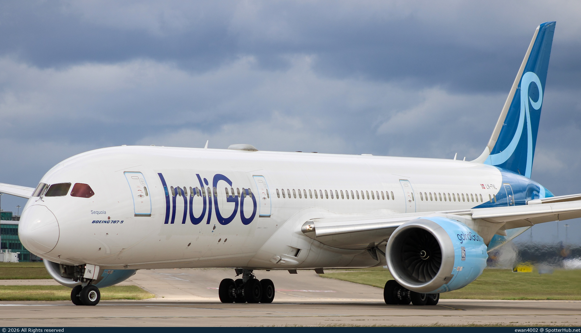 Photo of LN-FNL - Boeing 787-9 Dreamliner operated by IndiGo (opb Norse Atlantic Airways)
