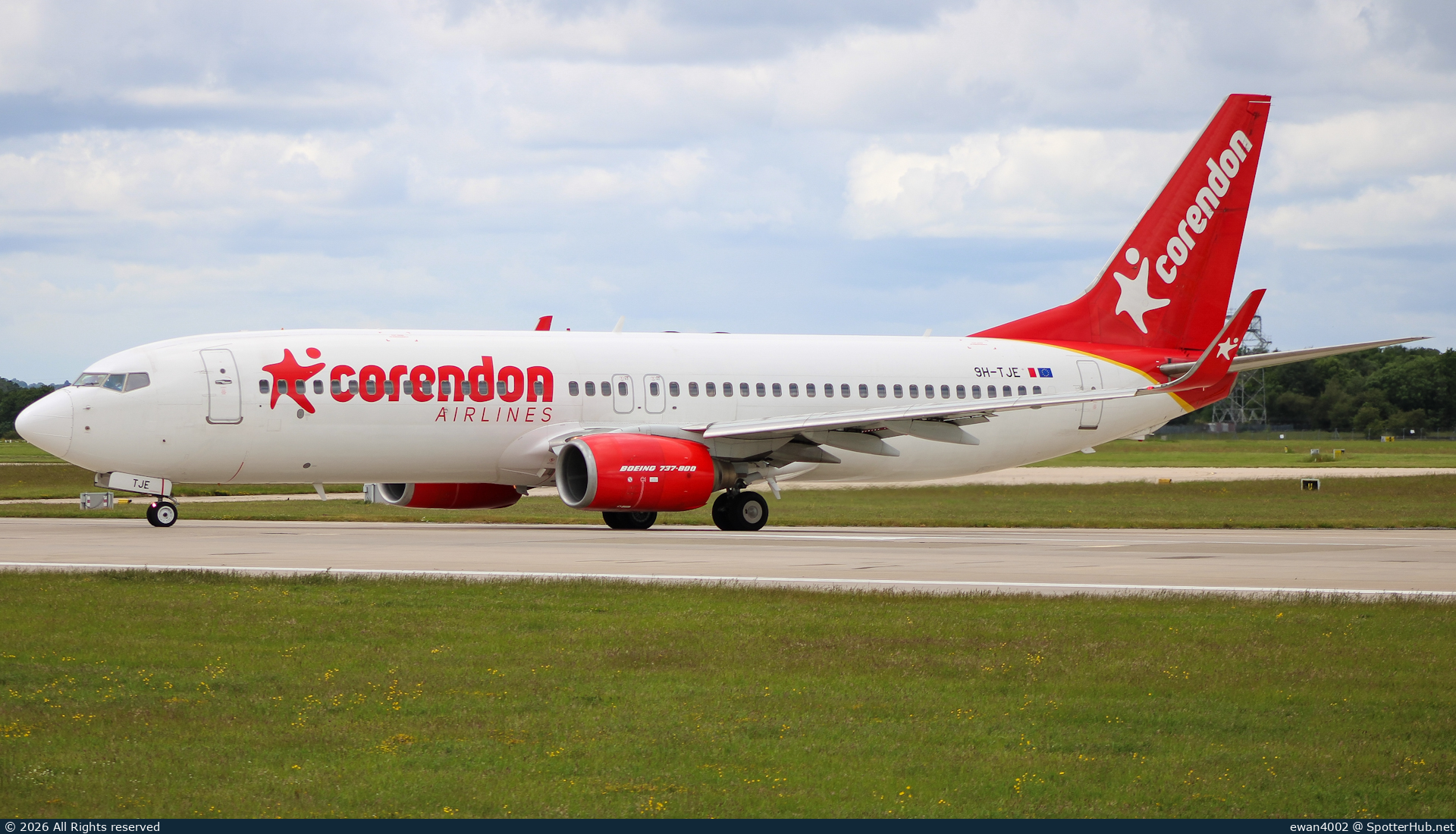 Photo of 9H-TJE - Boeing 737-85R operated by Corendon Airlines Europe