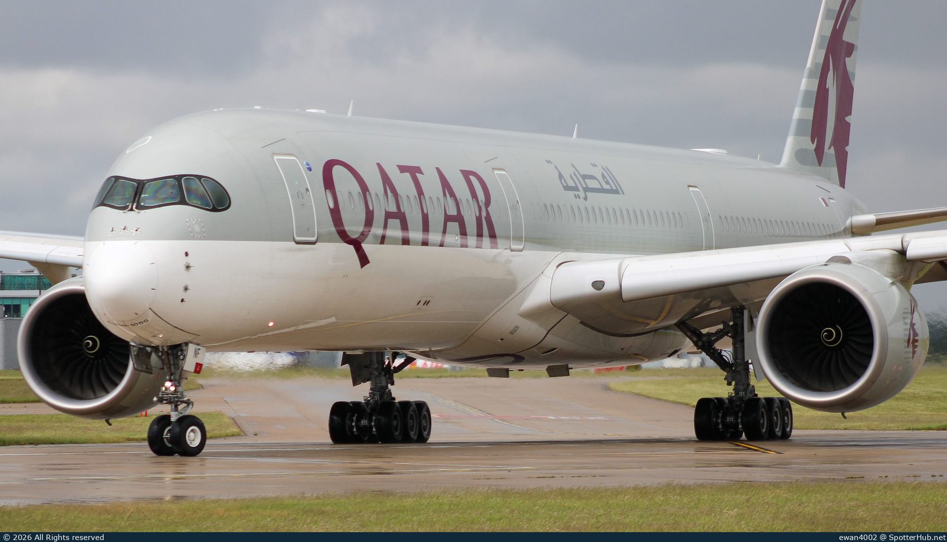 Photo of A7-ANF - Airbus A350-1041 operated by Qatar Airways