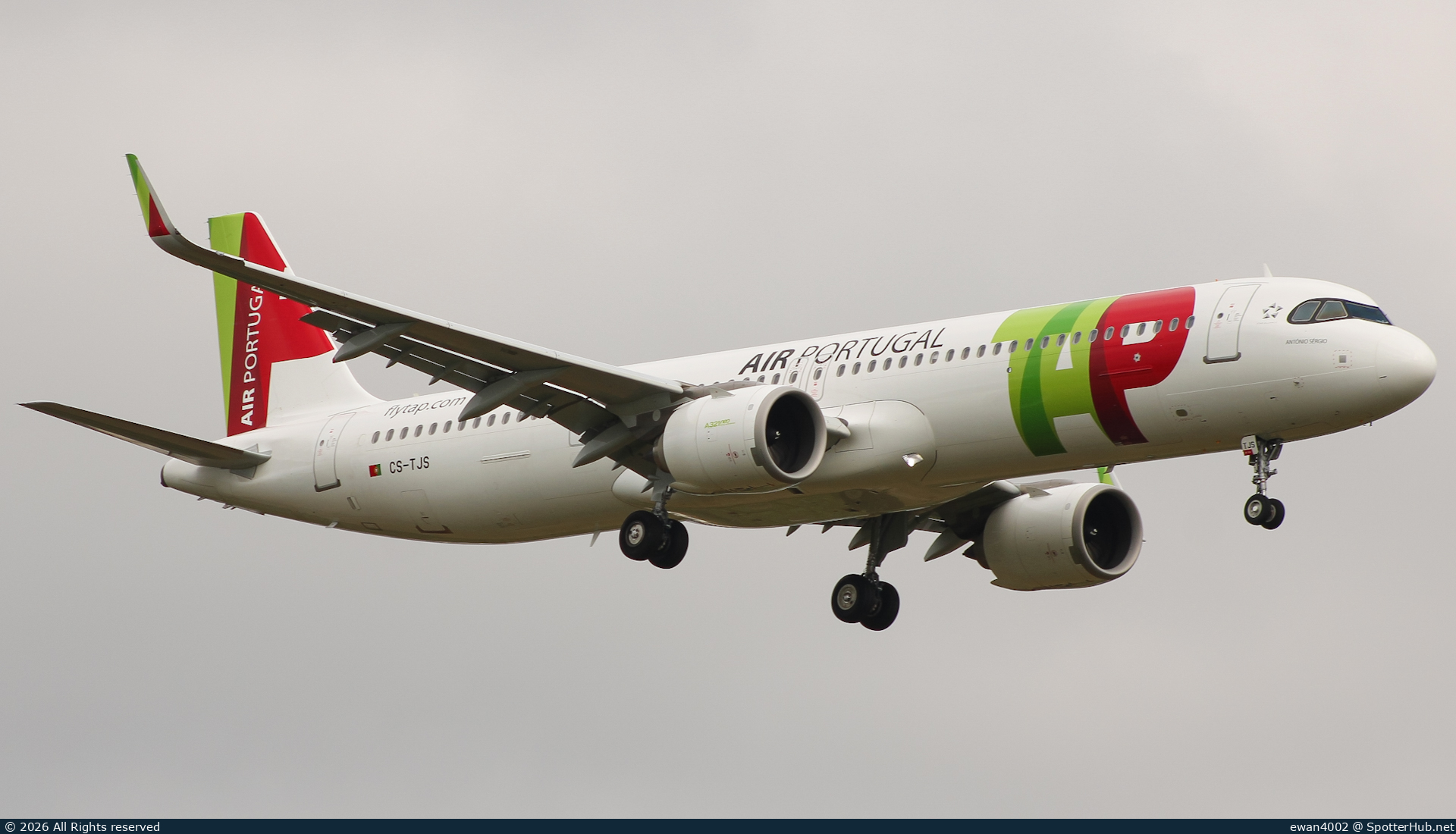 Photo of CS-TJS - Airbus A321-251NX operated by TAP Air Portugal
