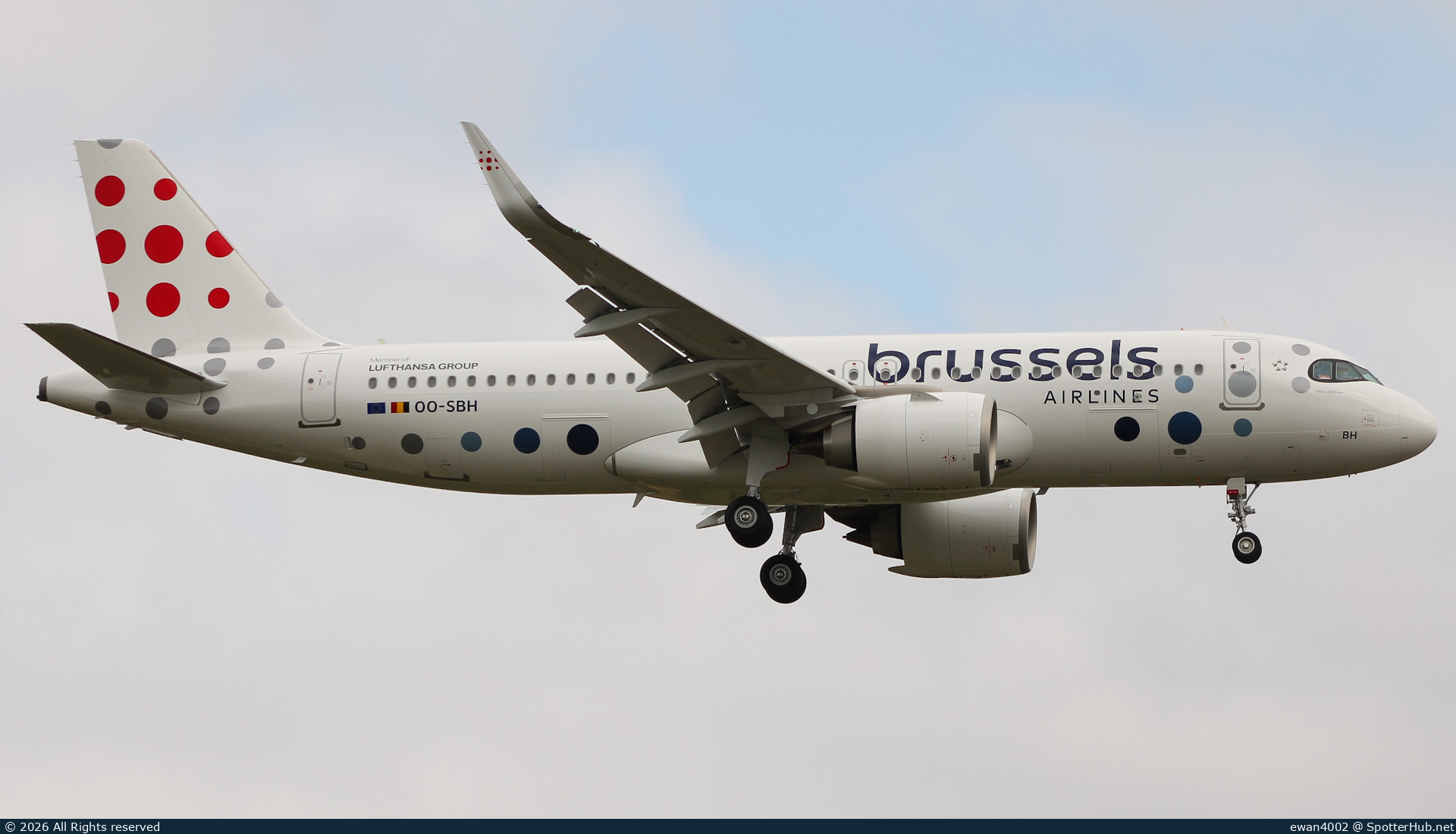 Photo of OO-SBH - Airbus A320-251N operated by Brussels Airlines