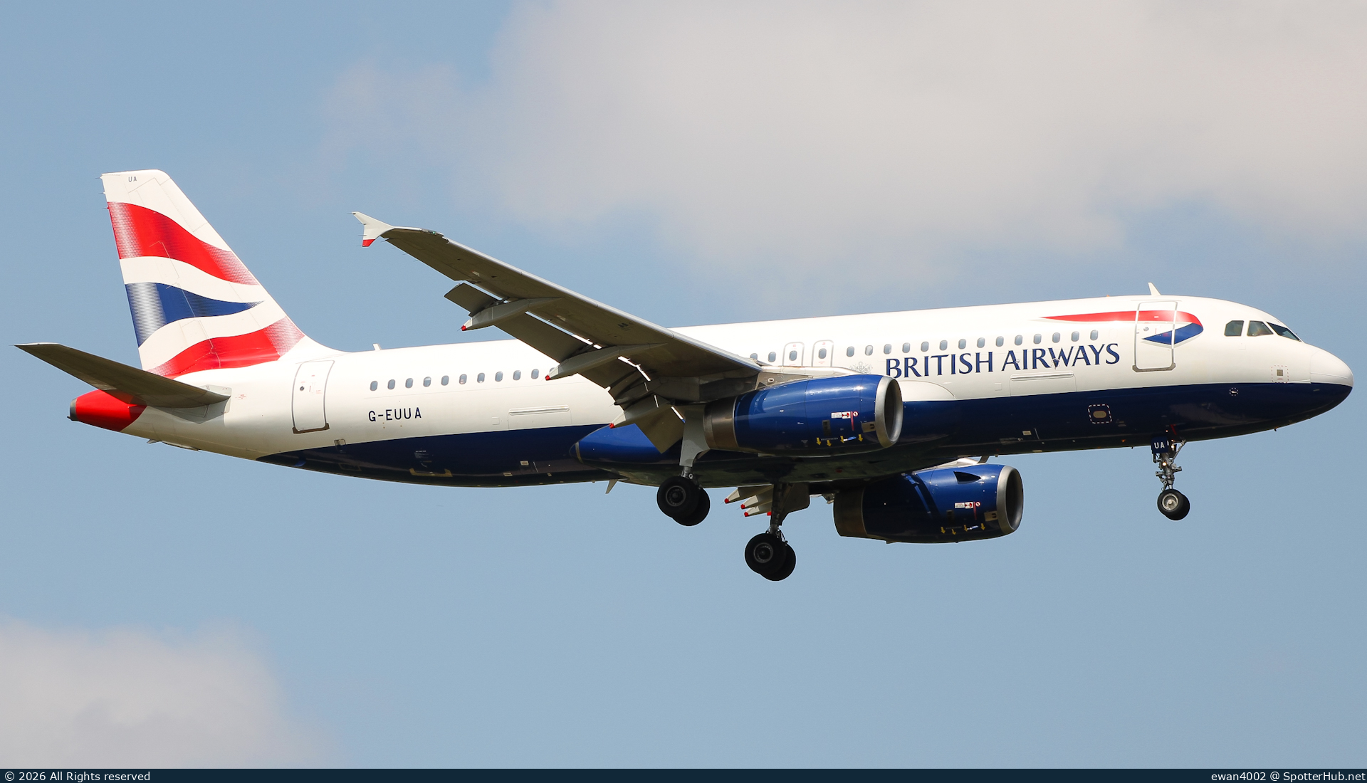 Photo of G-EUUA - Airbus A320-232 operated by British Airways