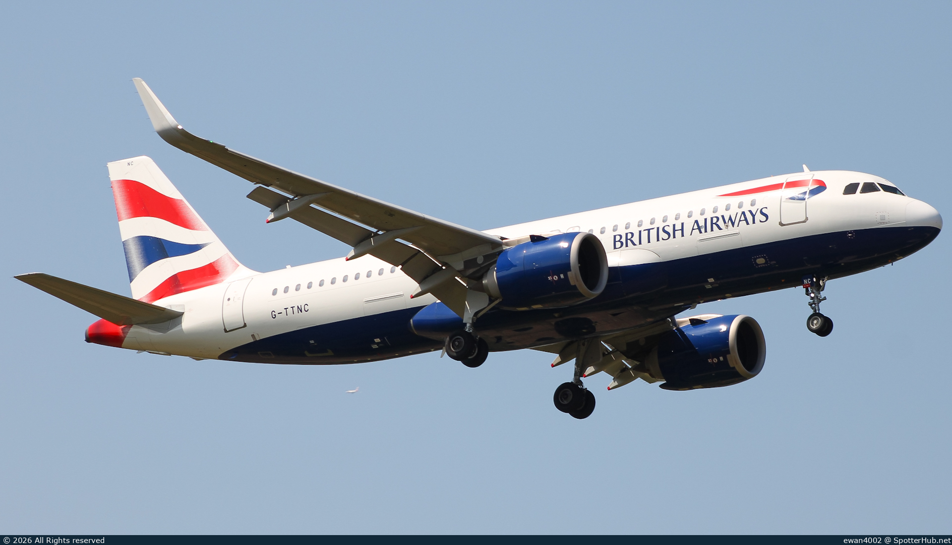 Photo of G-TTNC - Airbus A320-251N operated by British Airways