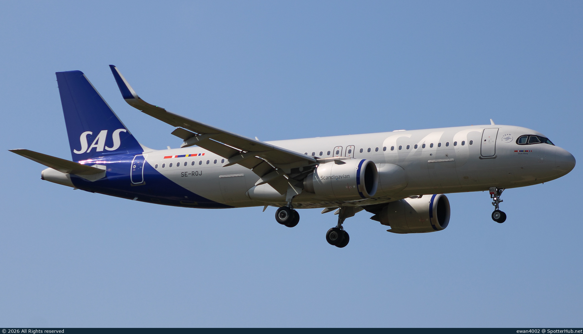Photo of SE-ROJ - Airbus A320-251N operated by SAS Scandinavian Airlines