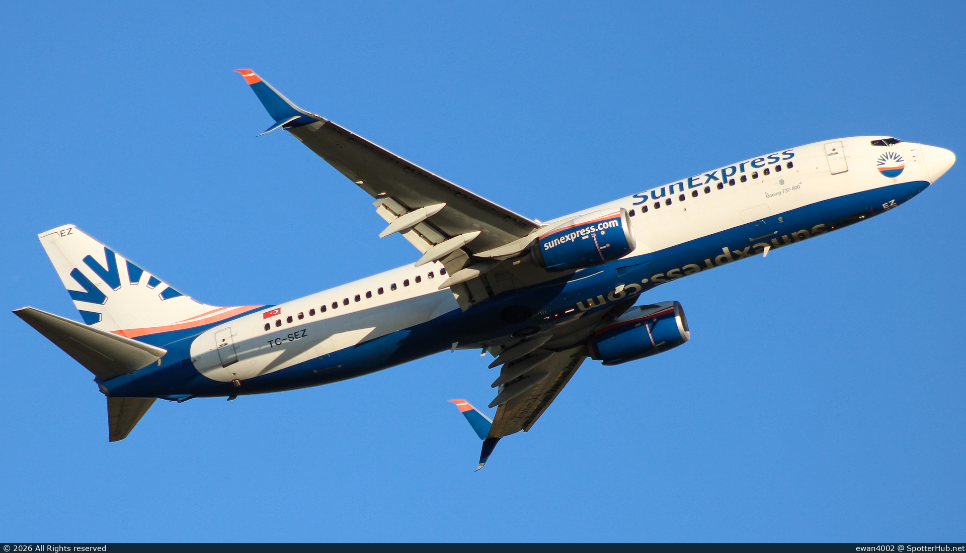 Photo of TC-SEZ - Boeing 737-8HC operated by SunExpress