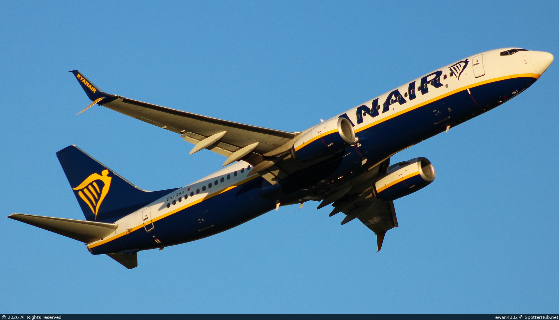 Photo of 9H-QAJ - Boeing 737-8AS operated by Ryanair (opb Malta Air)