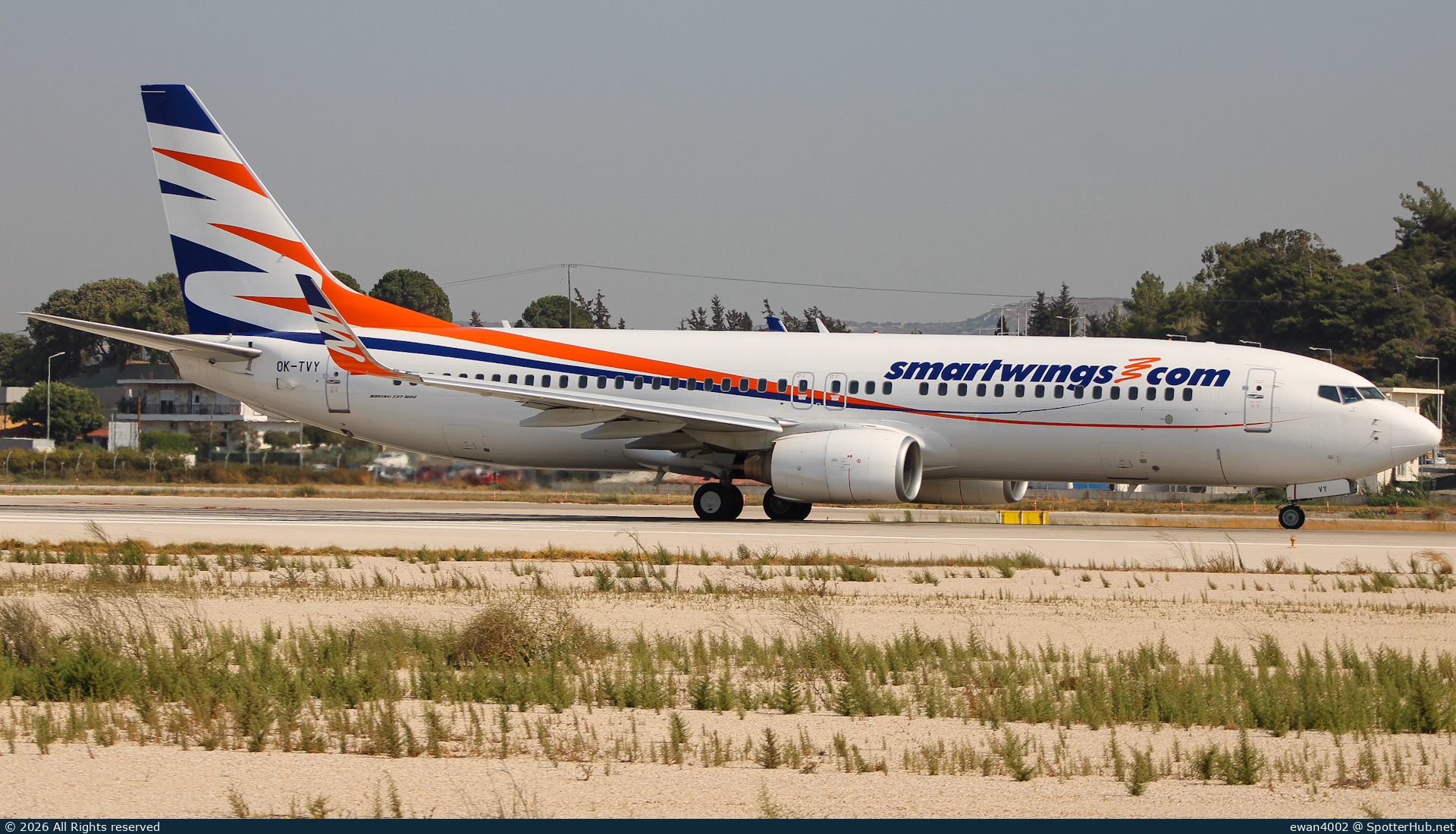 Photo of OK-TVY - Boeing 737-8Q8 operated by SmartWings