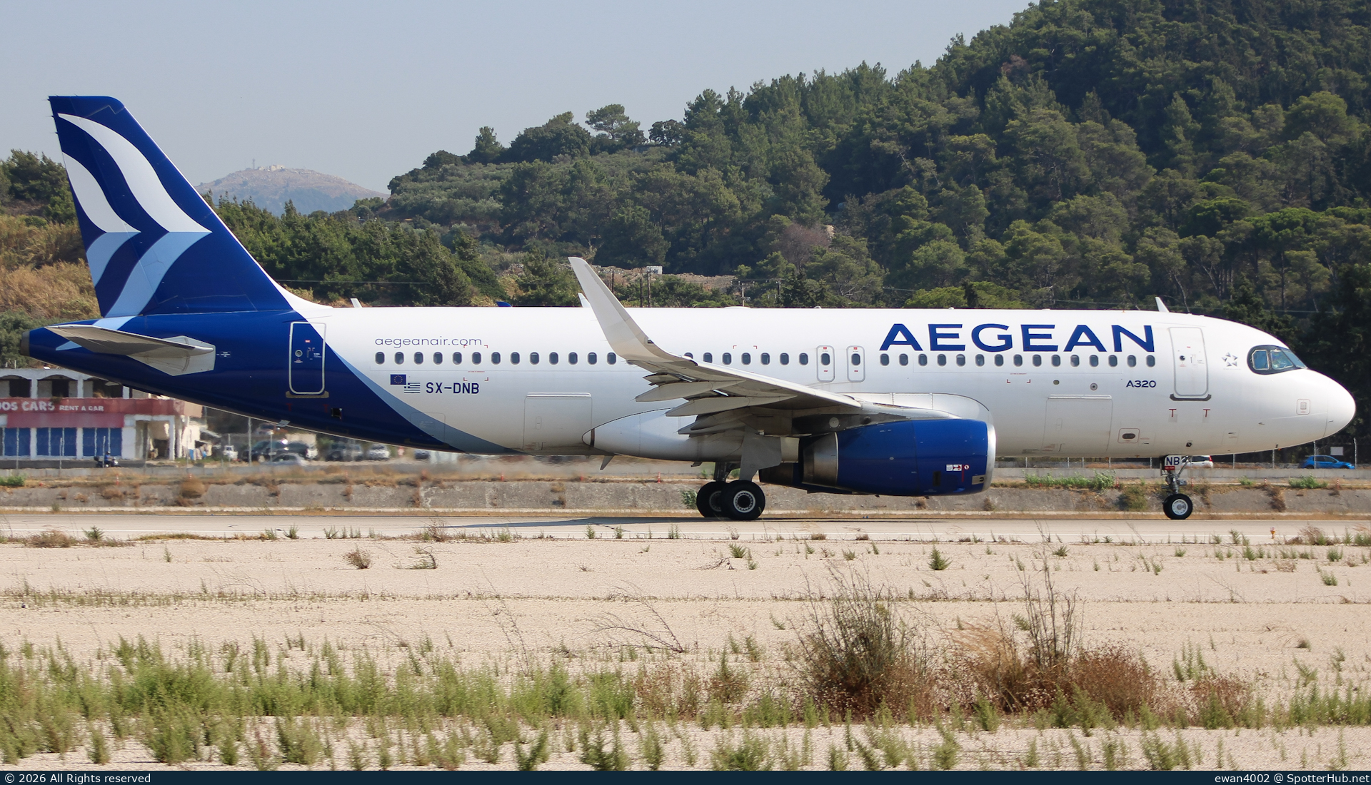 Photo of SX-DNB - Airbus A320-232 operated by Aegean Airlines