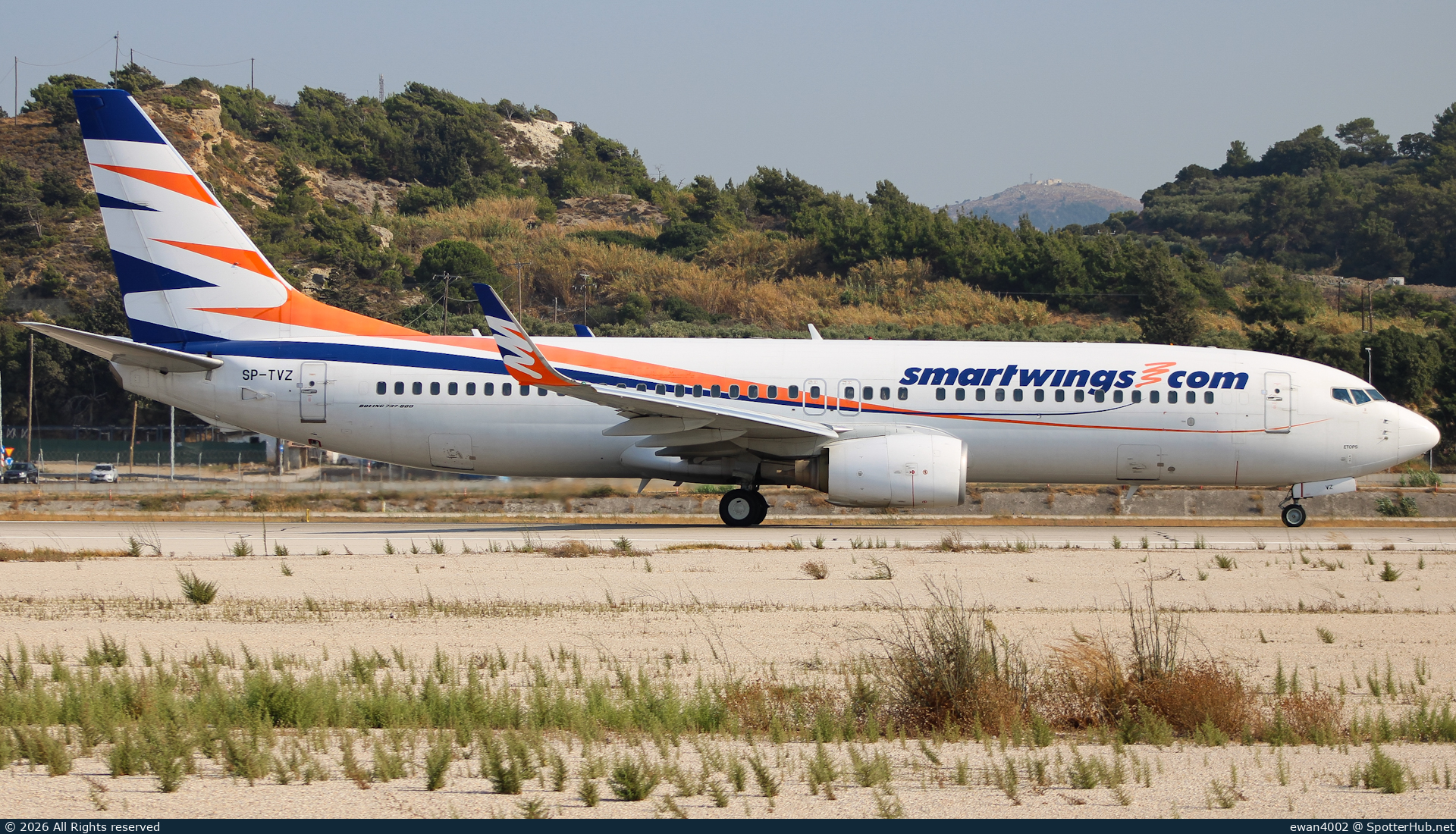 Photo of SP-TVZ - Boeing 737-8BK operated by SmartWings Poland