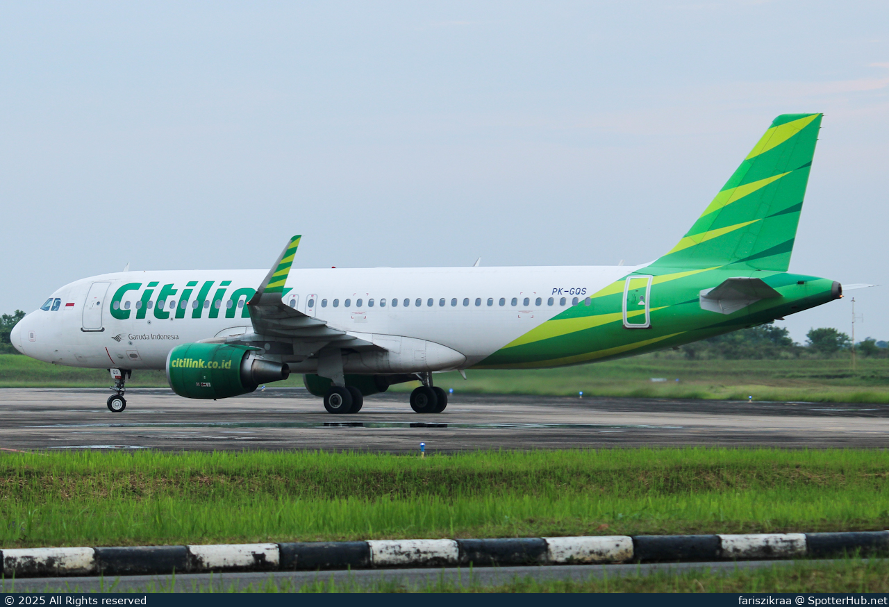 Photo of PK-GQS - Airbus A320-214 operated by Citilink