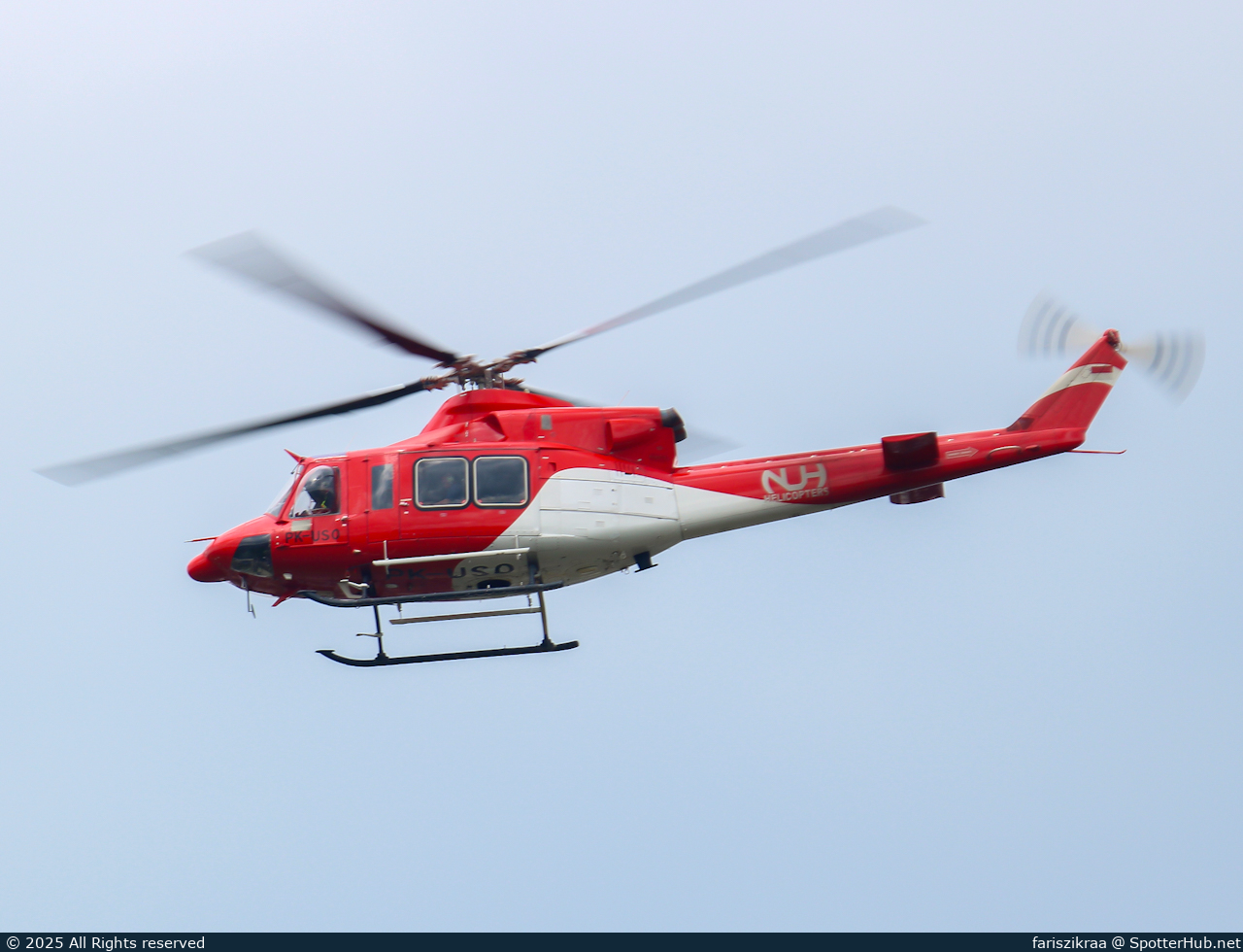Photo of PK-USO - Bell 412EP operated by National Utility Helicopters