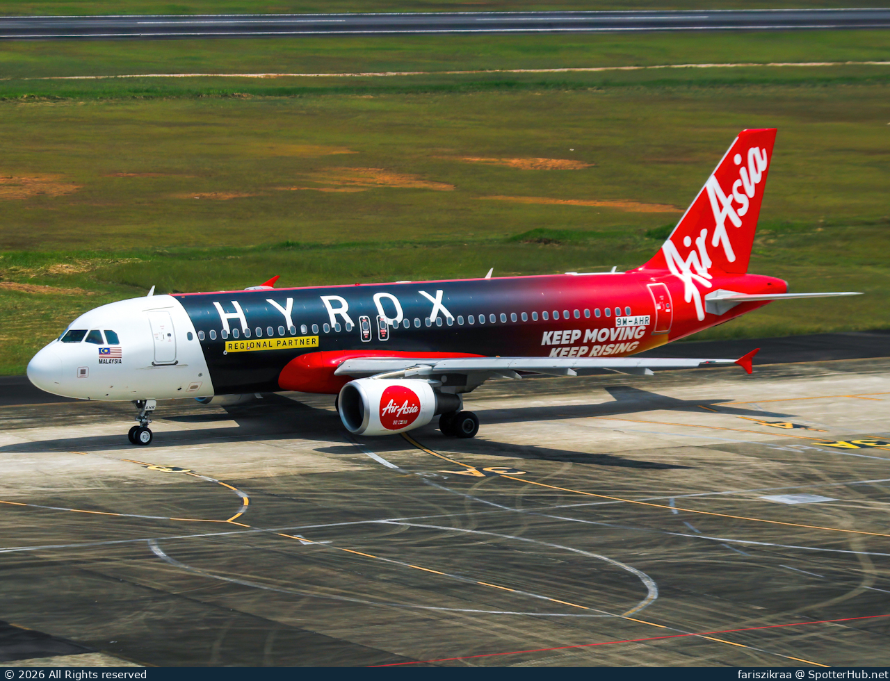 Photo of 9M-AHR - Airbus A320-216 operated by AirAsia