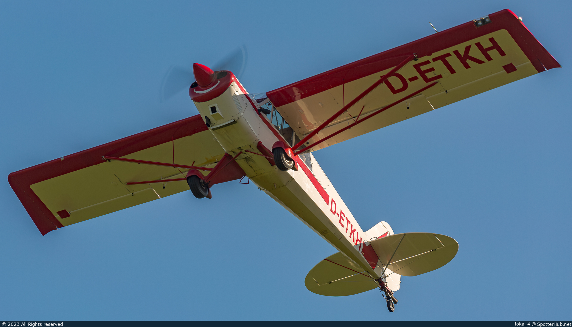 Photo of D-ETKH - Aviat A-1 Husky operated by Kurhessischer Verein für Luftfahrt