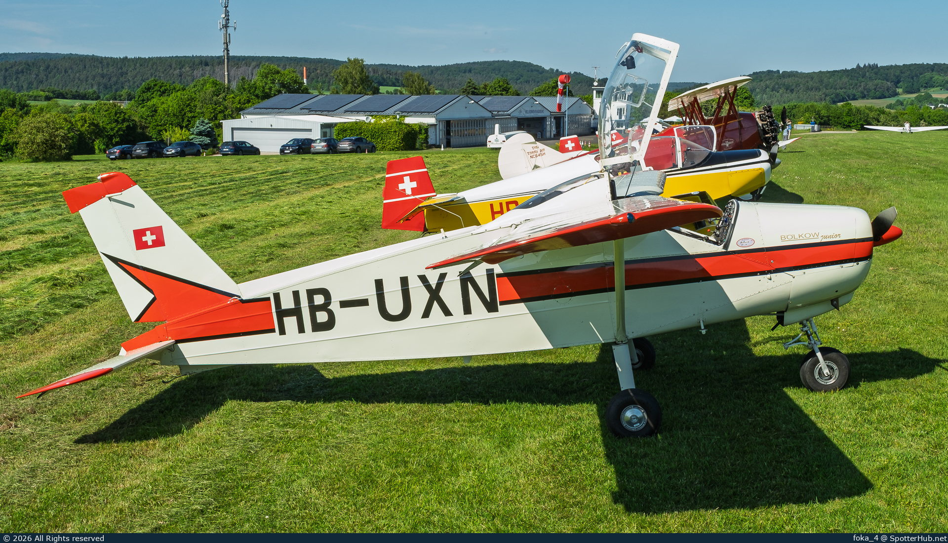 Photo of HB-UXN - Bölkow Bo.208C Junior [Malmö MFI-9] operated by Private