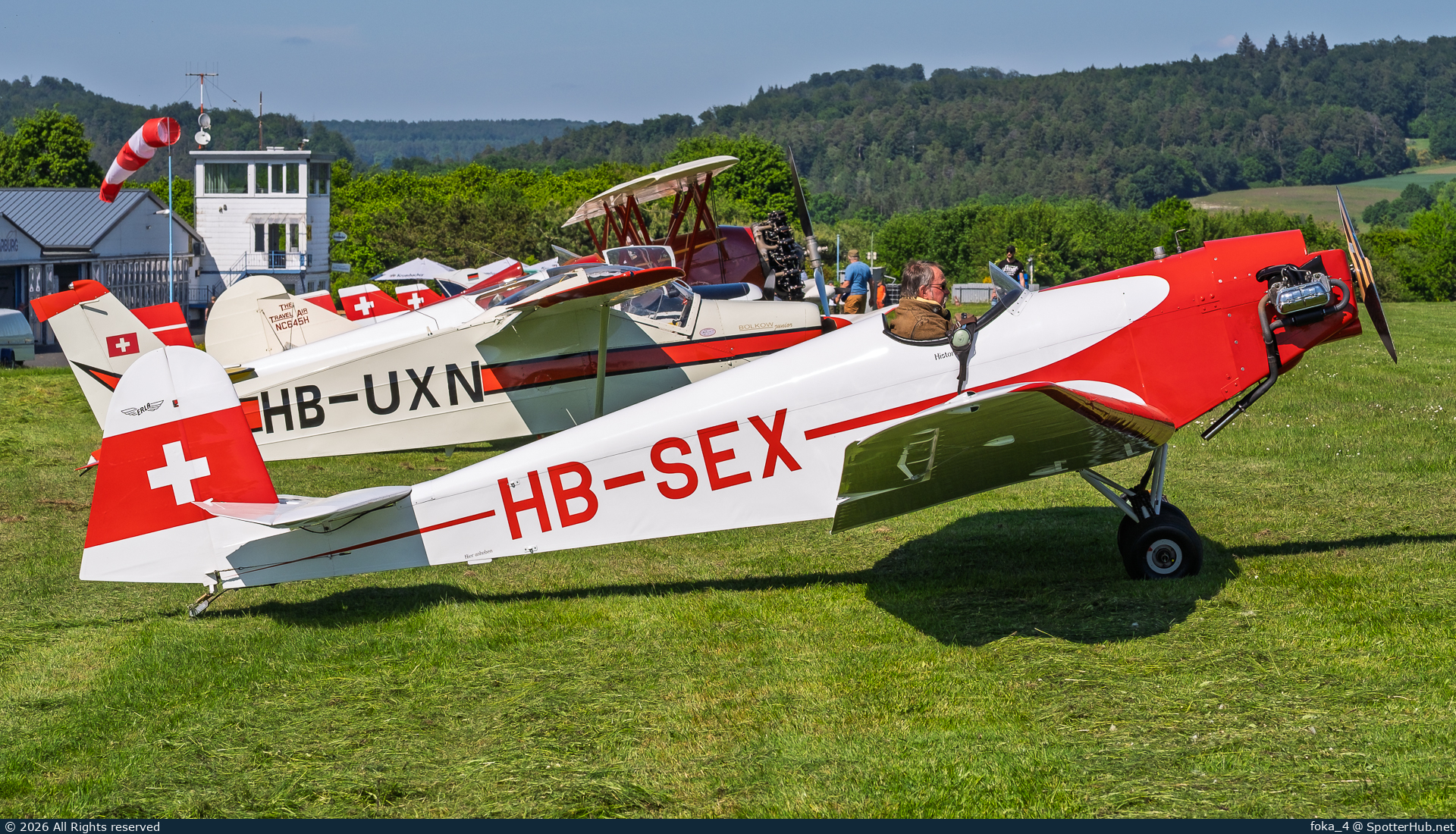 Photo of HB-SEX - Erla Me 5a operated by Private
