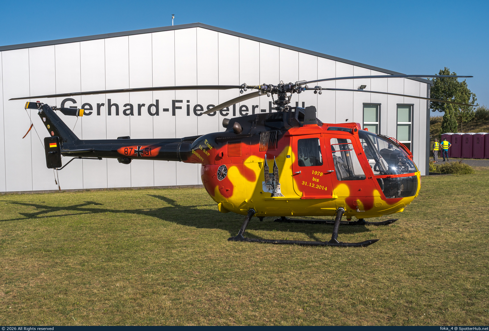 Photo of 87+51 - MBB Bo 105P1M operated by German Army