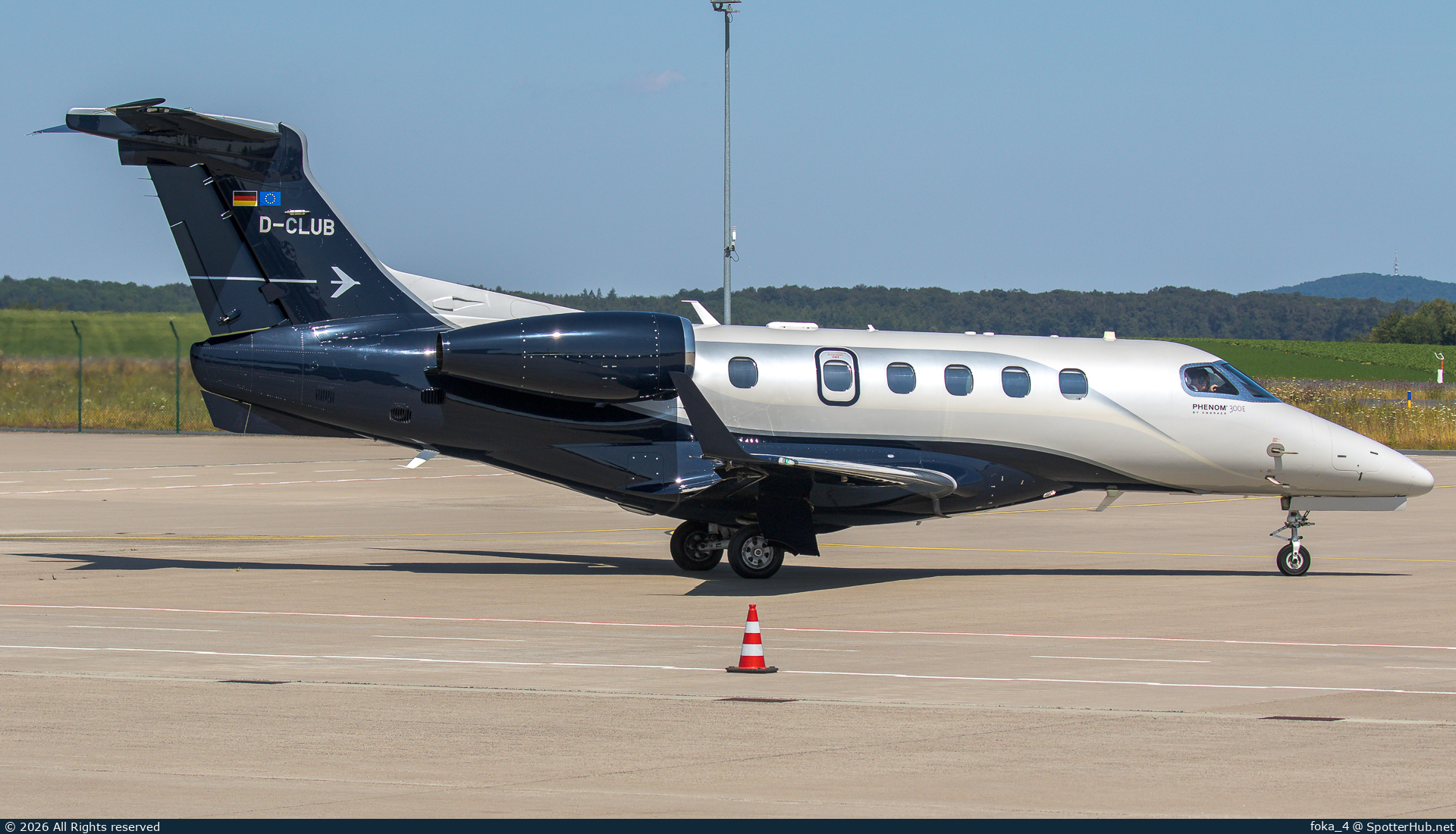 Photo of D-CLUB - Embraer Phenom 300E operated by PAD Aviation Service