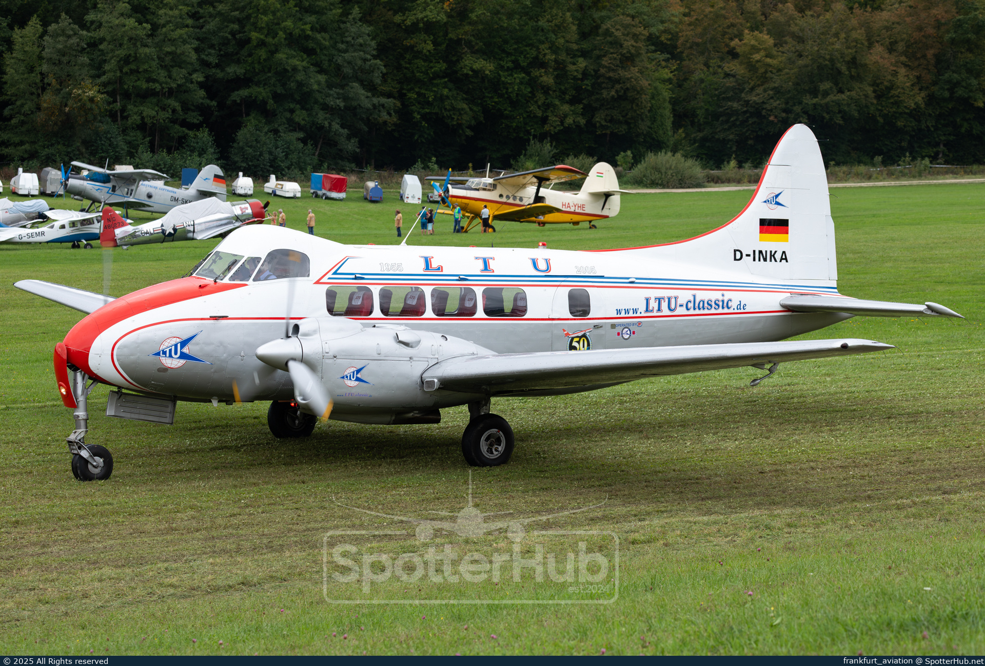 Photo of D-INKA - De Havilland DH-104 Dove 8 operated by Air Incentive Classic