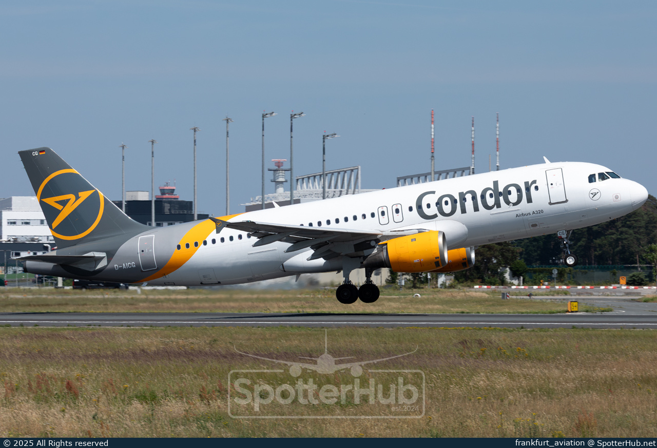 Photo of D-AICC - Airbus A320-212 operated by Condor