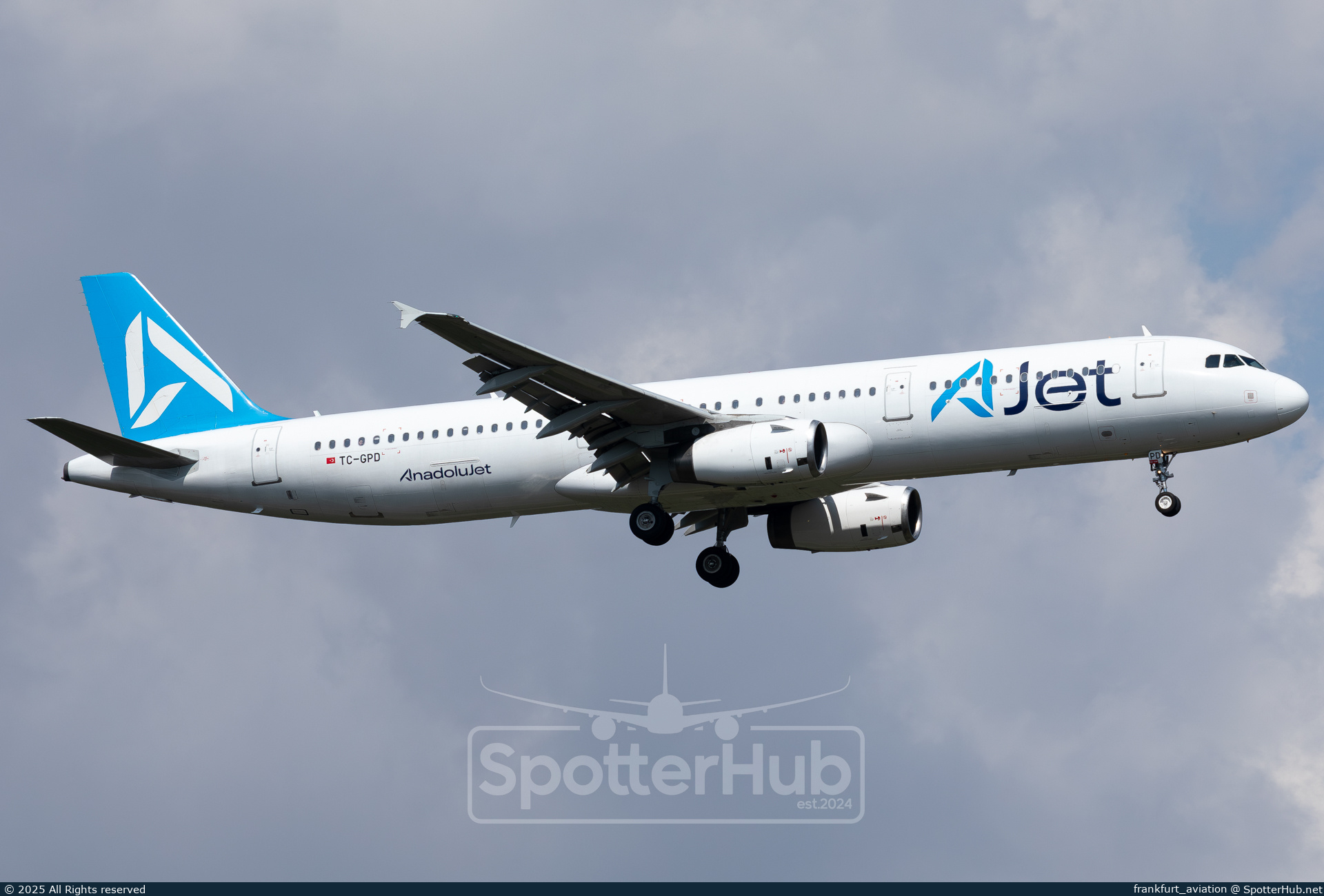 Photo of TC-GPD - Airbus A321-231 operated by AJet (opb BBN Airlines)
