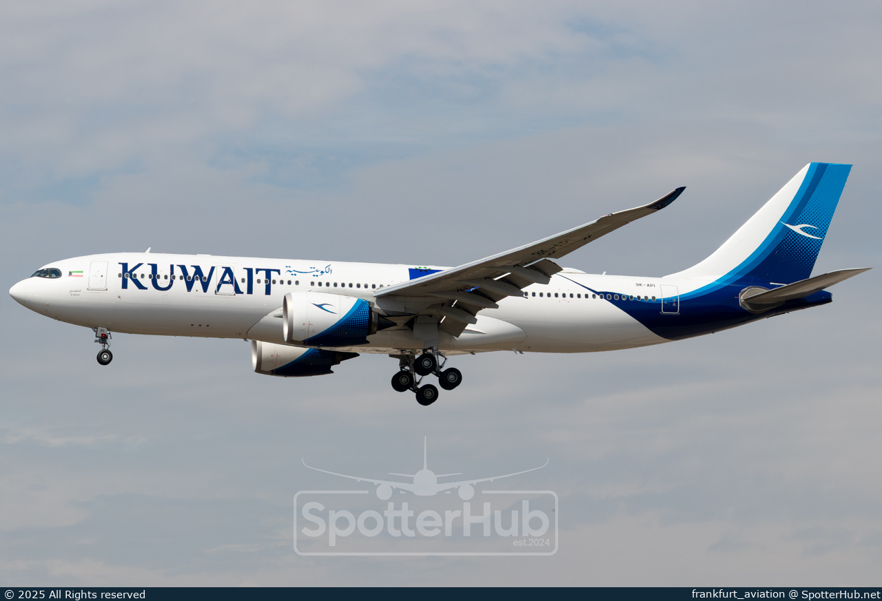 Photo of 9K-API - Airbus A330-841 operated by Kuwait Airways