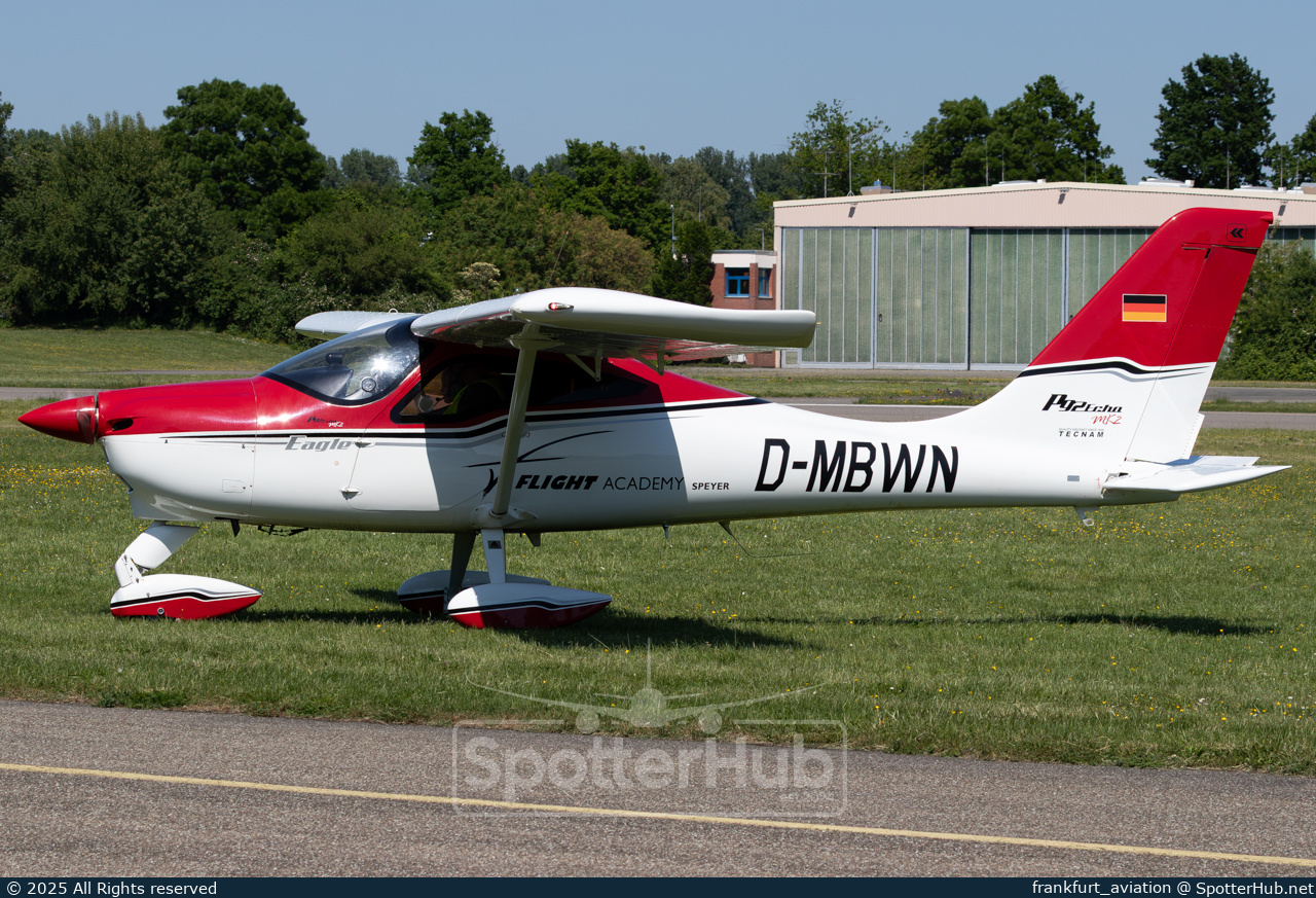 Photo of D-MBWN - Tecnam P92 Echo Mk.II operated by Flight Academy Speyer