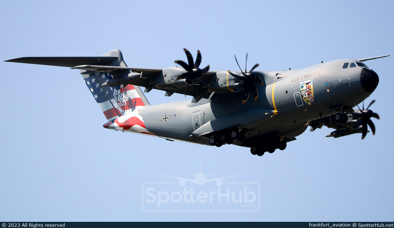 Photo of 54+21 - Airbus A400M Atlas operated by German Air Force