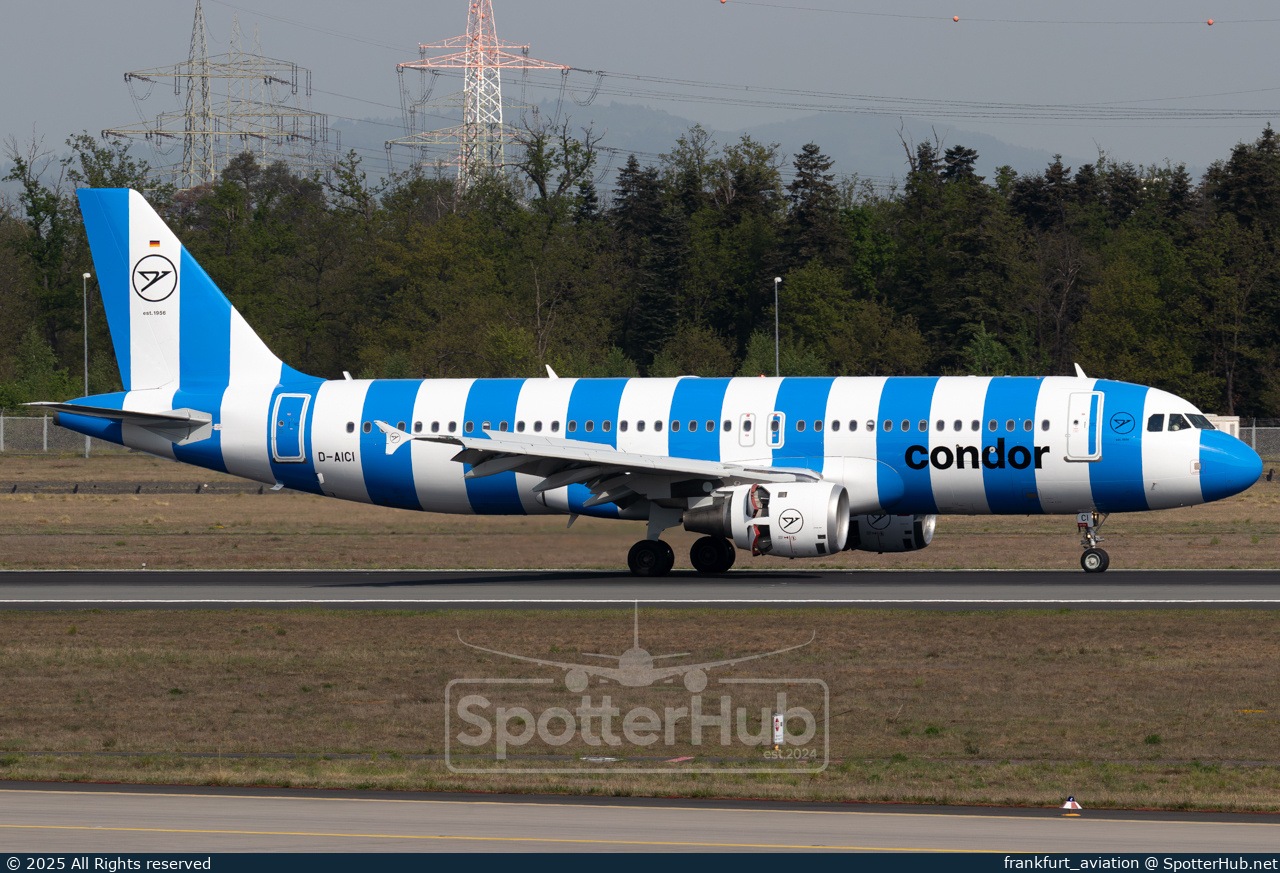 Photo of D-AICI - Airbus A320-212 operated by Condor