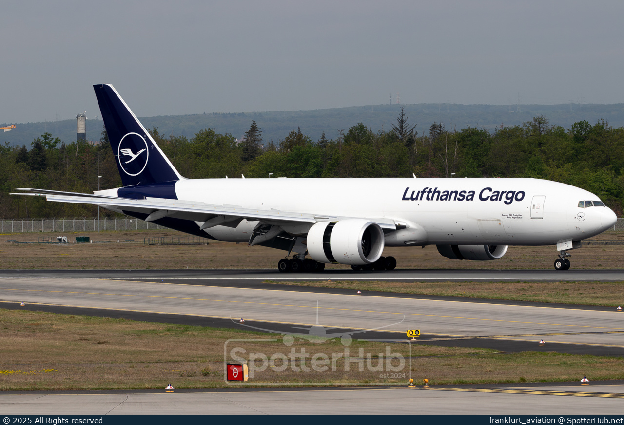 Photo of D-ALFL - Boeing 777-FBT operated by Lufthansa Cargo