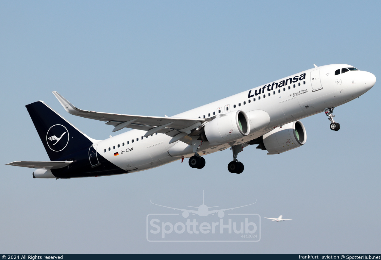 Photo of D-AINN - Airbus A320-271N operated by Lufthansa