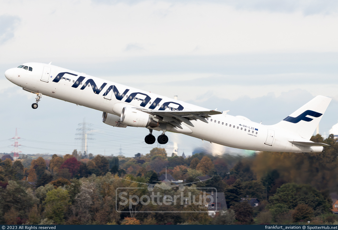 Photo of OH-LZE - Airbus A321-211 operated by Finnair