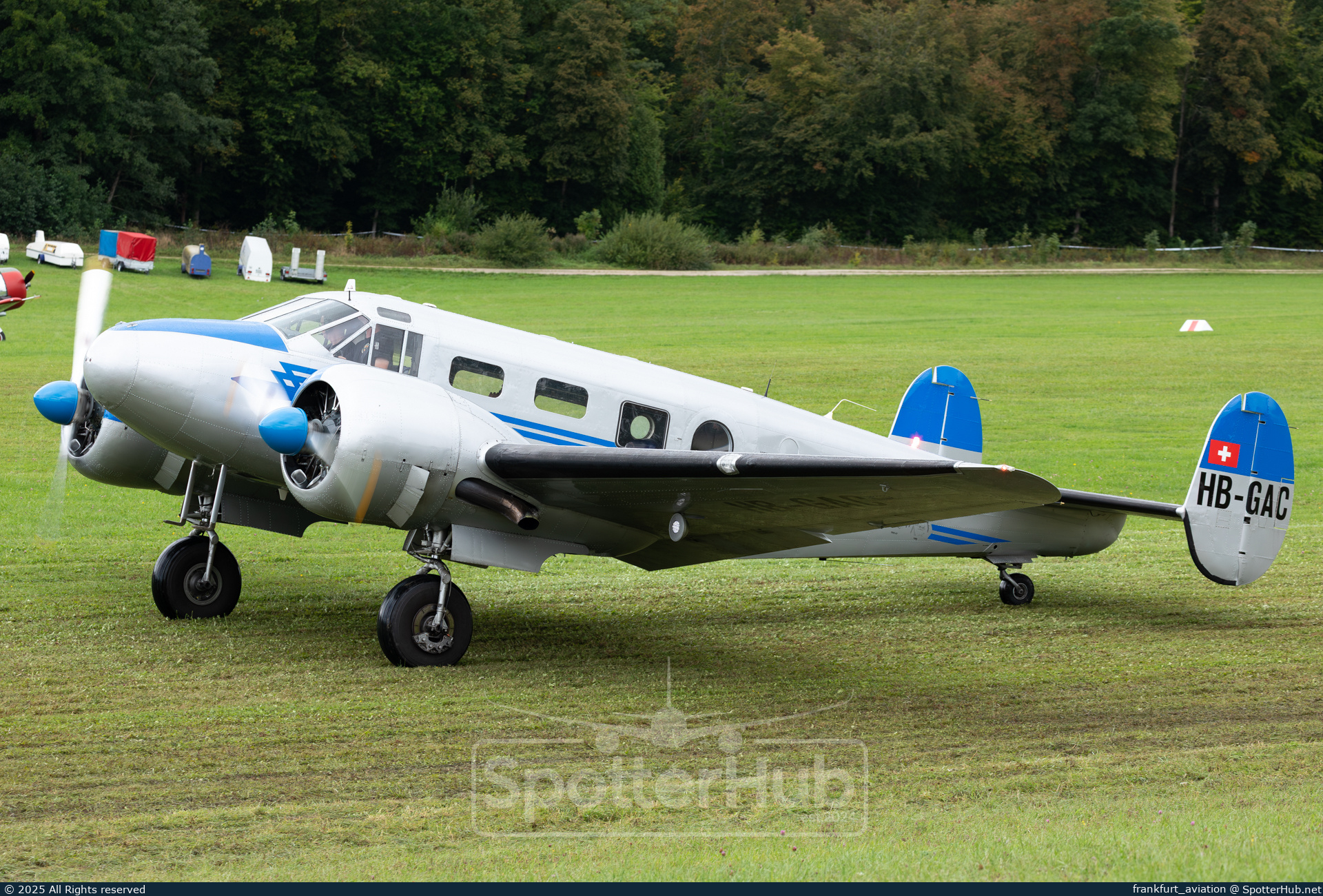Photo of HB-GAC - Beechcraft UC-45F Expeditor operated by Private