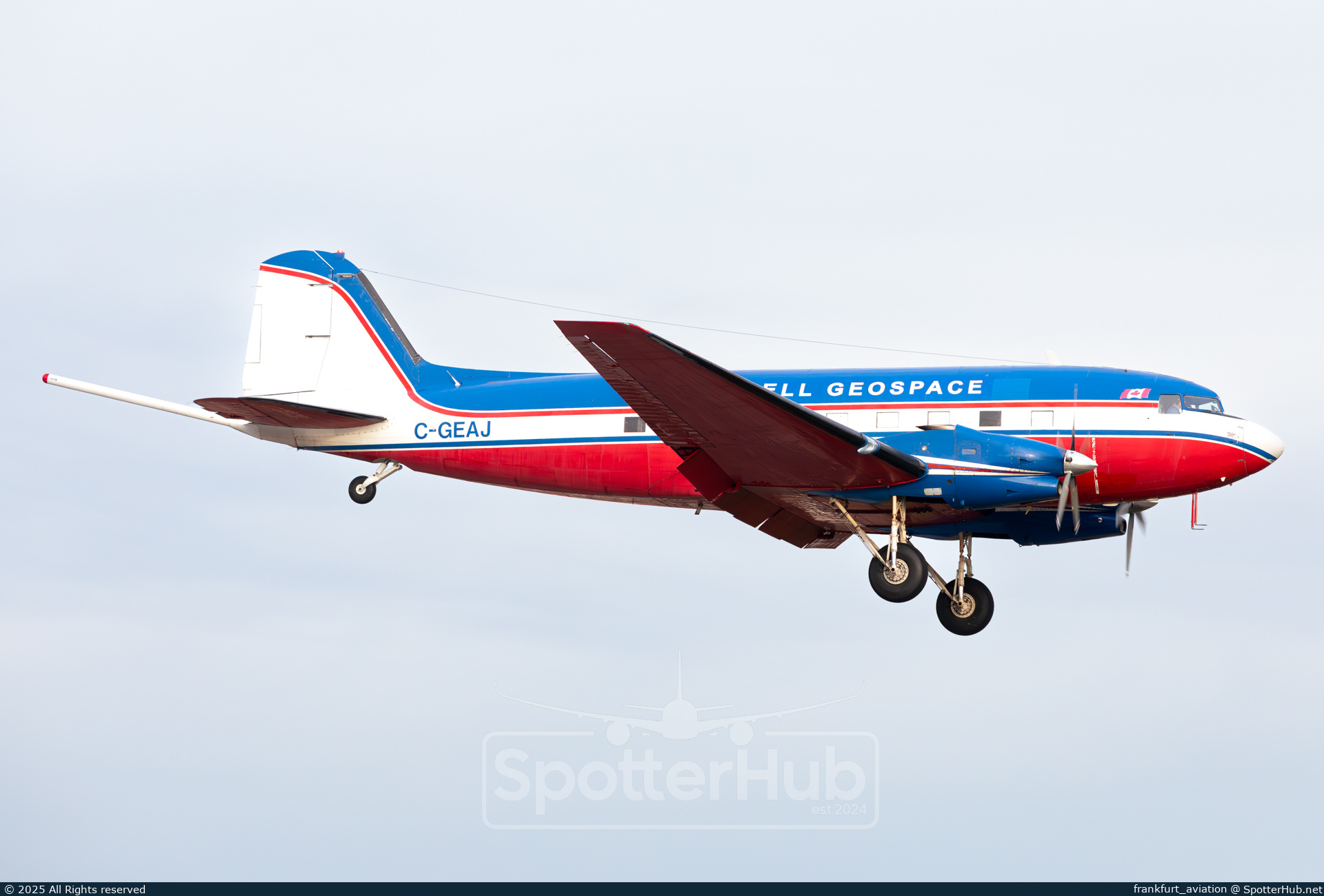 Photo of C-GEAJ - Basler BT-67 [Douglas DC-3] operated by Bell Geospace