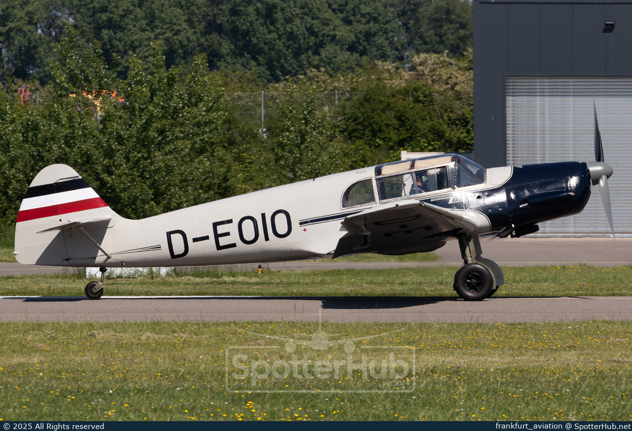 Photo of D-EOIO - Messerschmitt Bf 108B-1 Taifun operated by Private