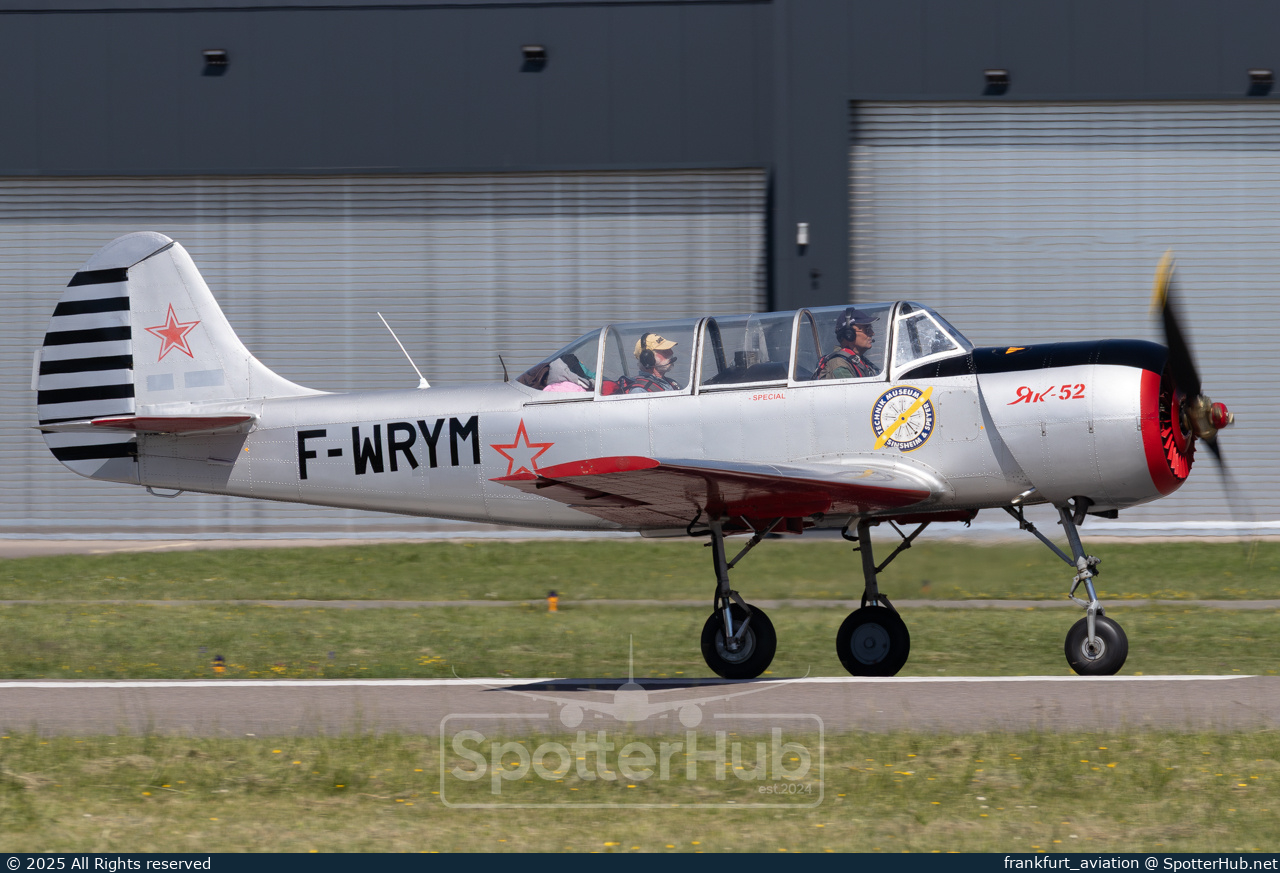 Photo of F-WRYM - Yakovlev Yak-52 operated by Private