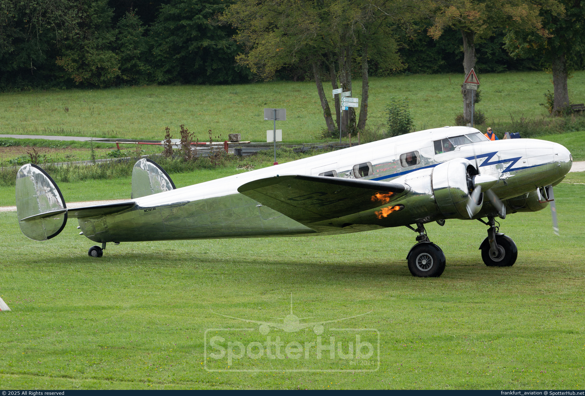 Photo of NC18130 - Lockheed L-12A Electra Junior operated by Art Deco Aviation