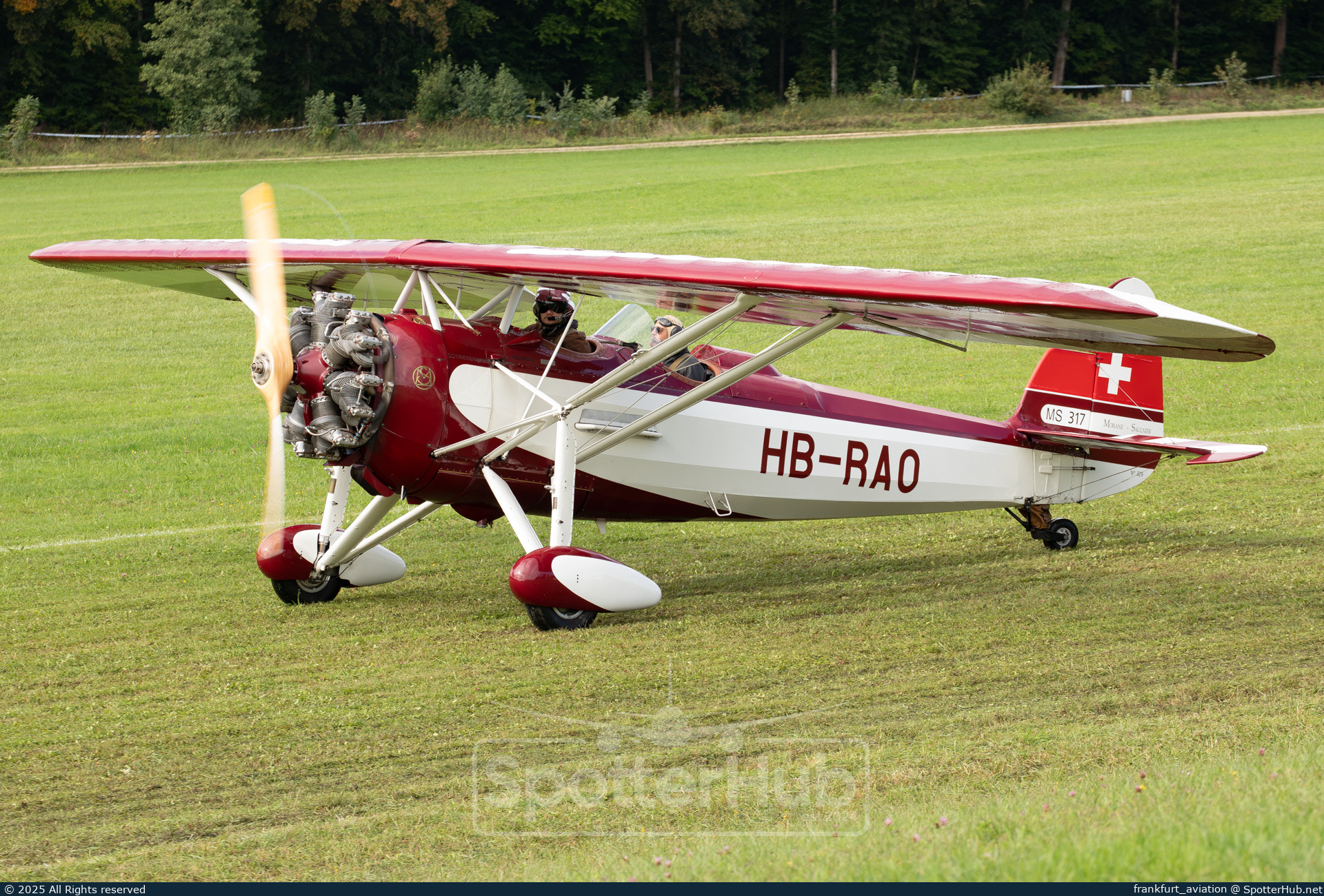 Photo of HB-RAO - Morane-Saulnier MS.317 operated by Private
