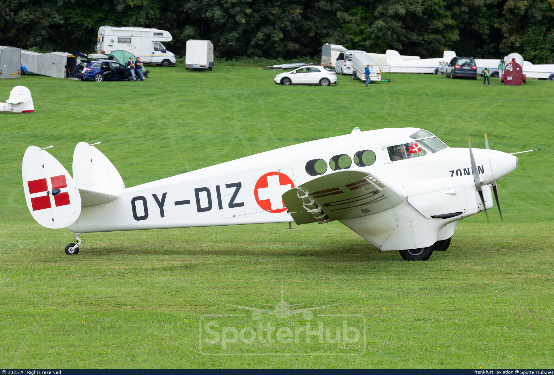 Photo of OY-DIZ - SAI KZ IV operated by Dansk Veteranflysamling