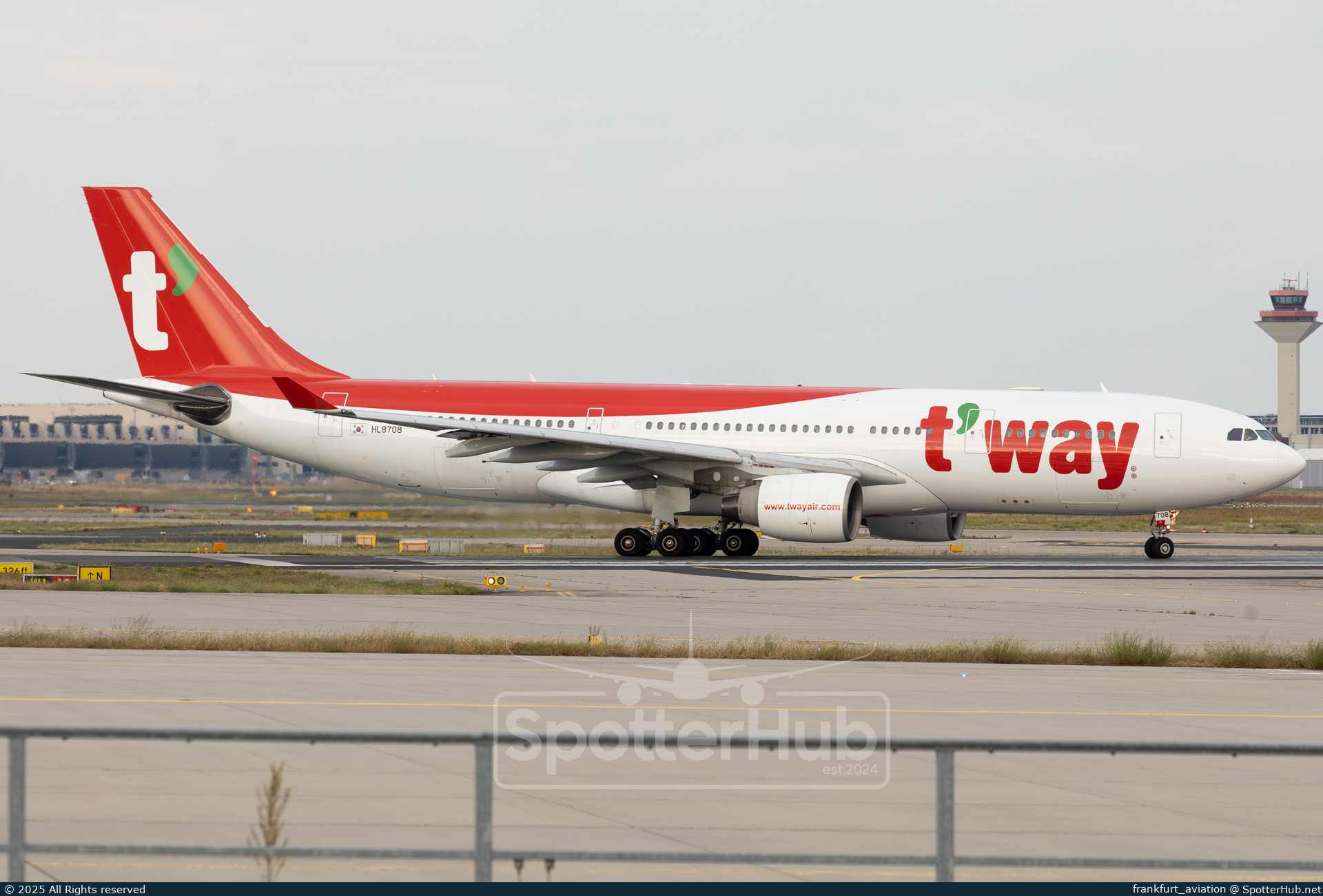 Photo of HL8708 - Airbus A330-223 operated by T'Way Air