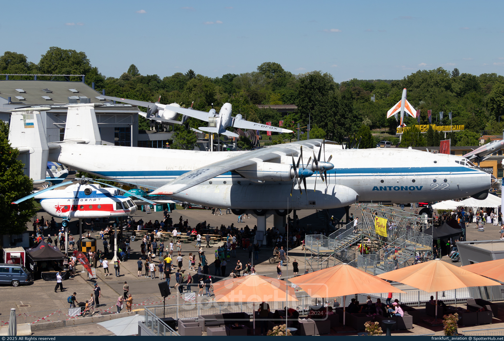 Photo of UR-64460 - Antonov An-22 operated by Technik Museum Speyer