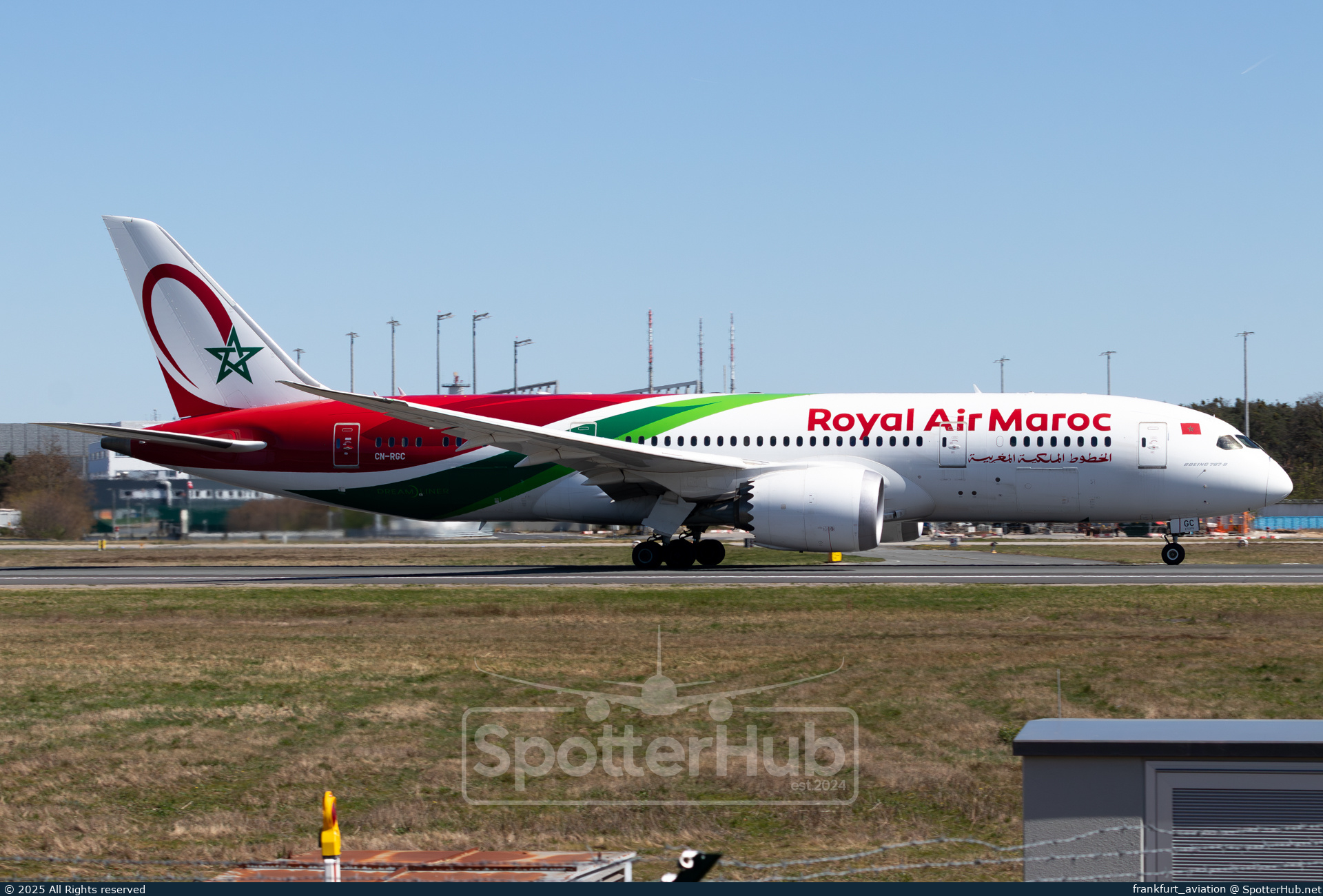 Photo of CN-RGC - Boeing 787-8 Dreamliner operated by Royal Air Maroc