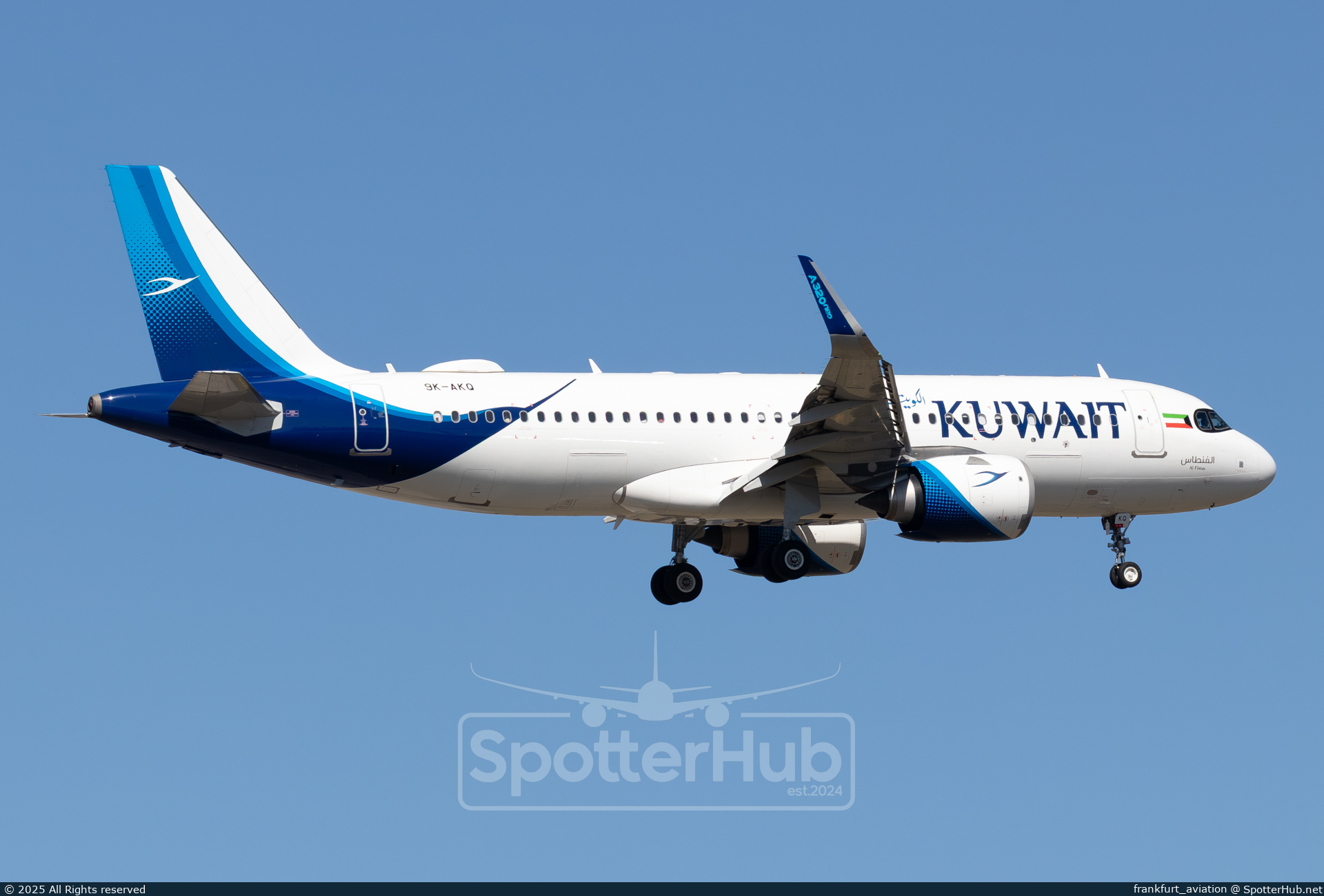 Photo of 9K-AKQ - Airbus A320-251N operated by Kuwait Airways