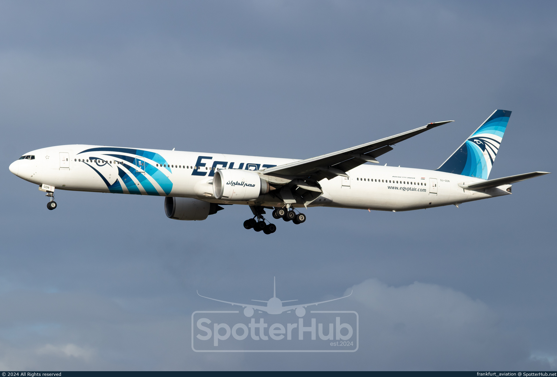 Photo of SU-GDN - Boeing 777-36N(ER) operated by Egyptair