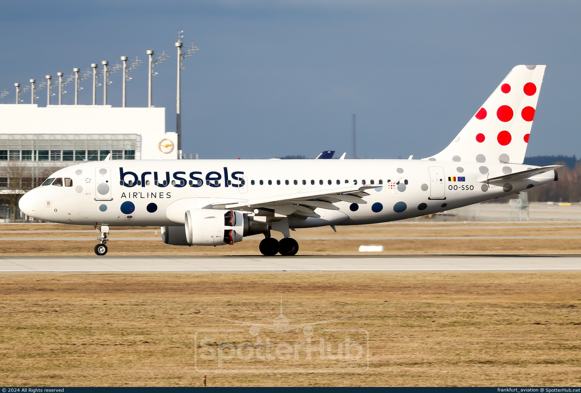 Photo of OO-SSO - Airbus A319-111 operated by Brussels Airlines