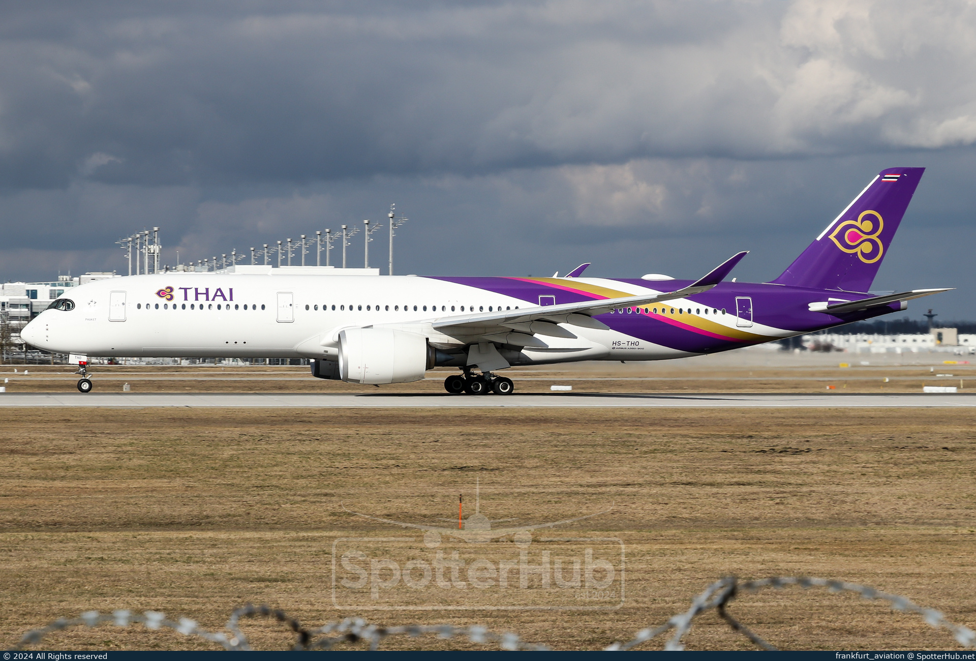 Photo of HS-THO - Airbus A350-941 operated by Thai Airways International