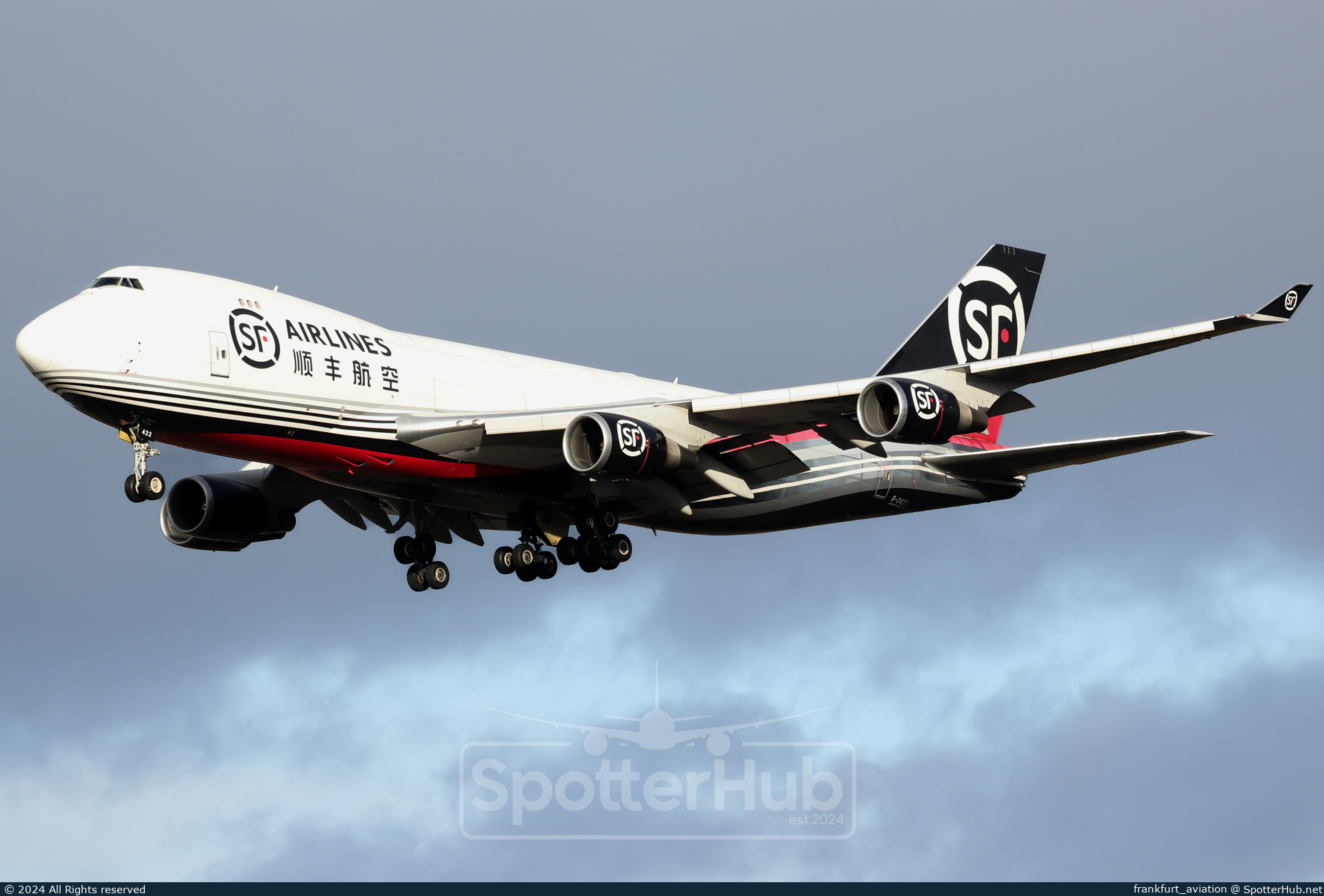 Photo of B-2422 - Boeing 747-4EVF(ER) operated by SF Airlines