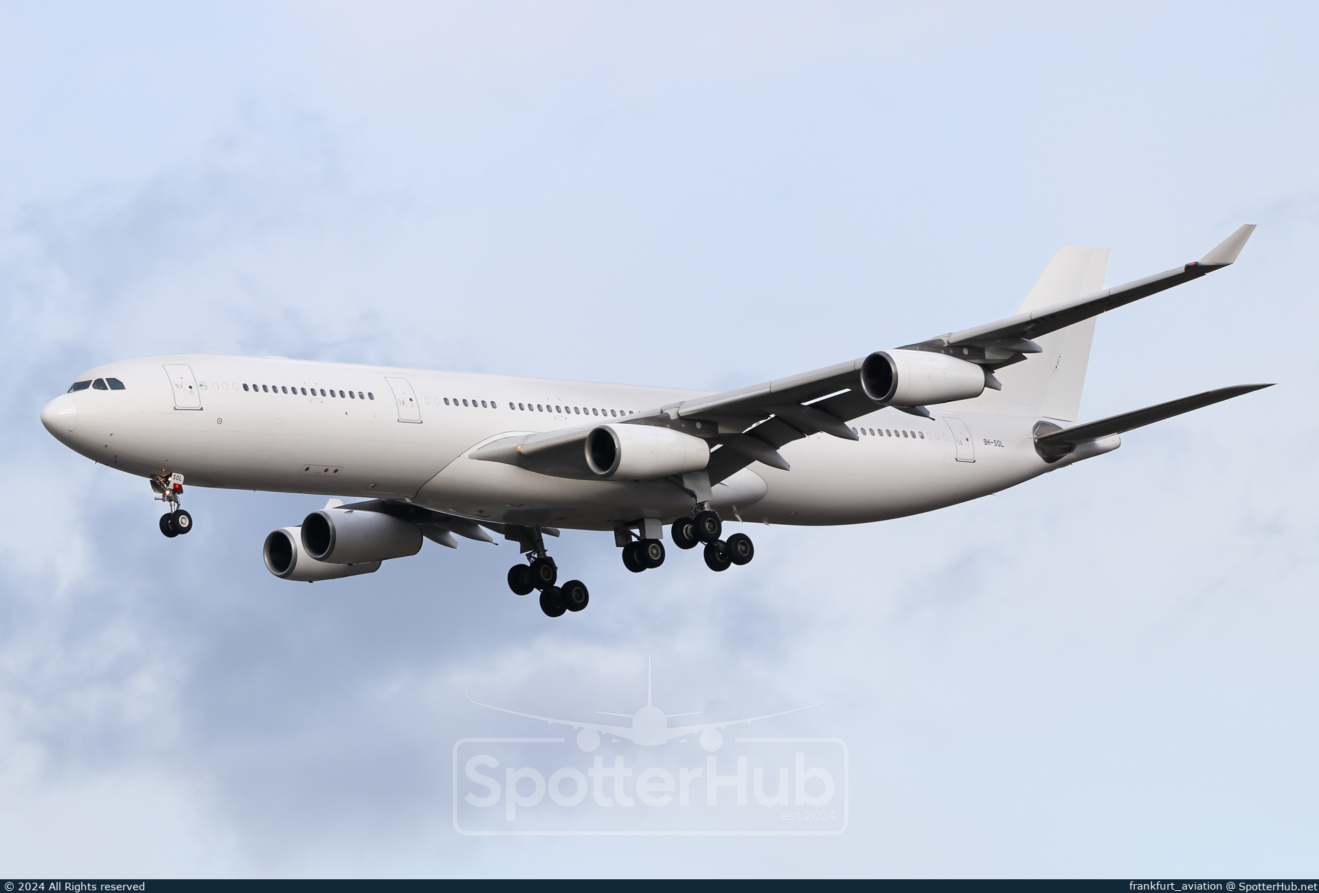 Photo of 9H-SOL - Airbus A340-313 operated by Hi Fly Malta