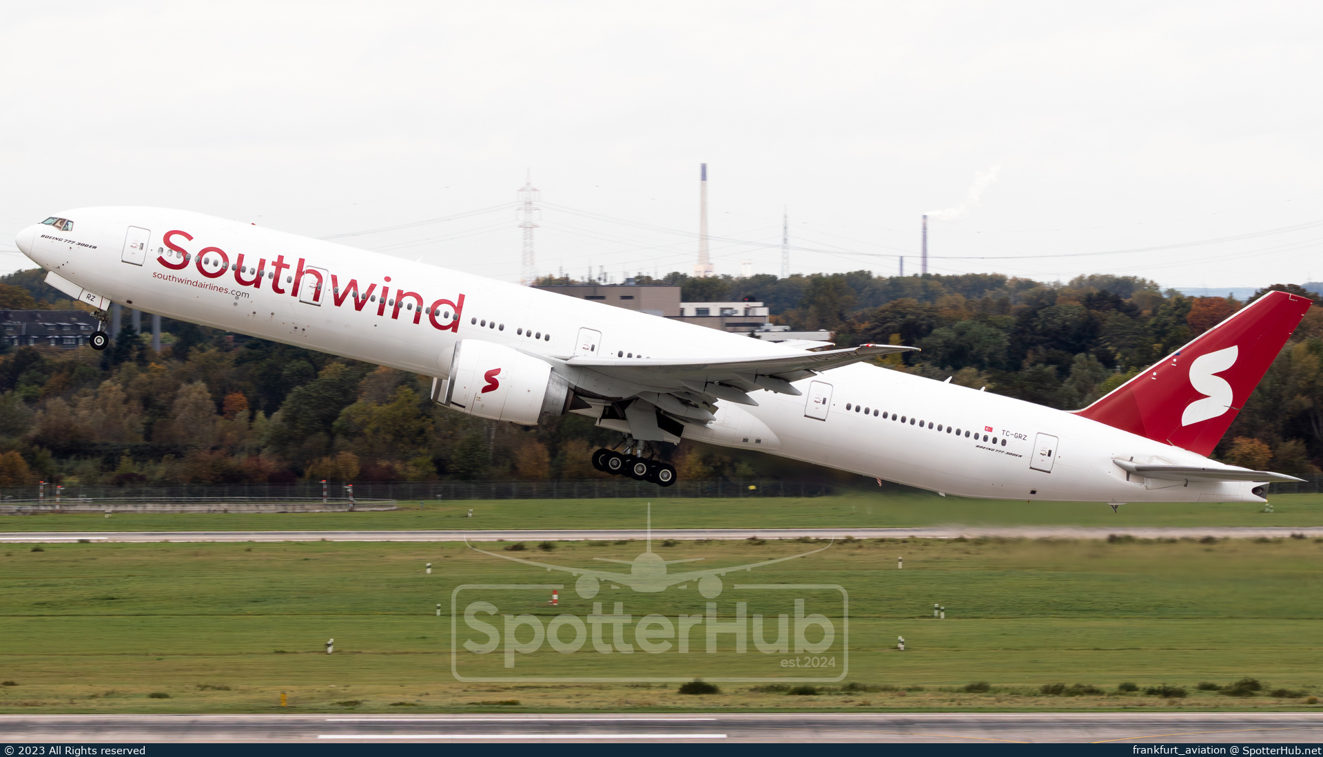 Photo of TC-GRZ - Boeing 777-31H(ER) operated by Southwind Airlines